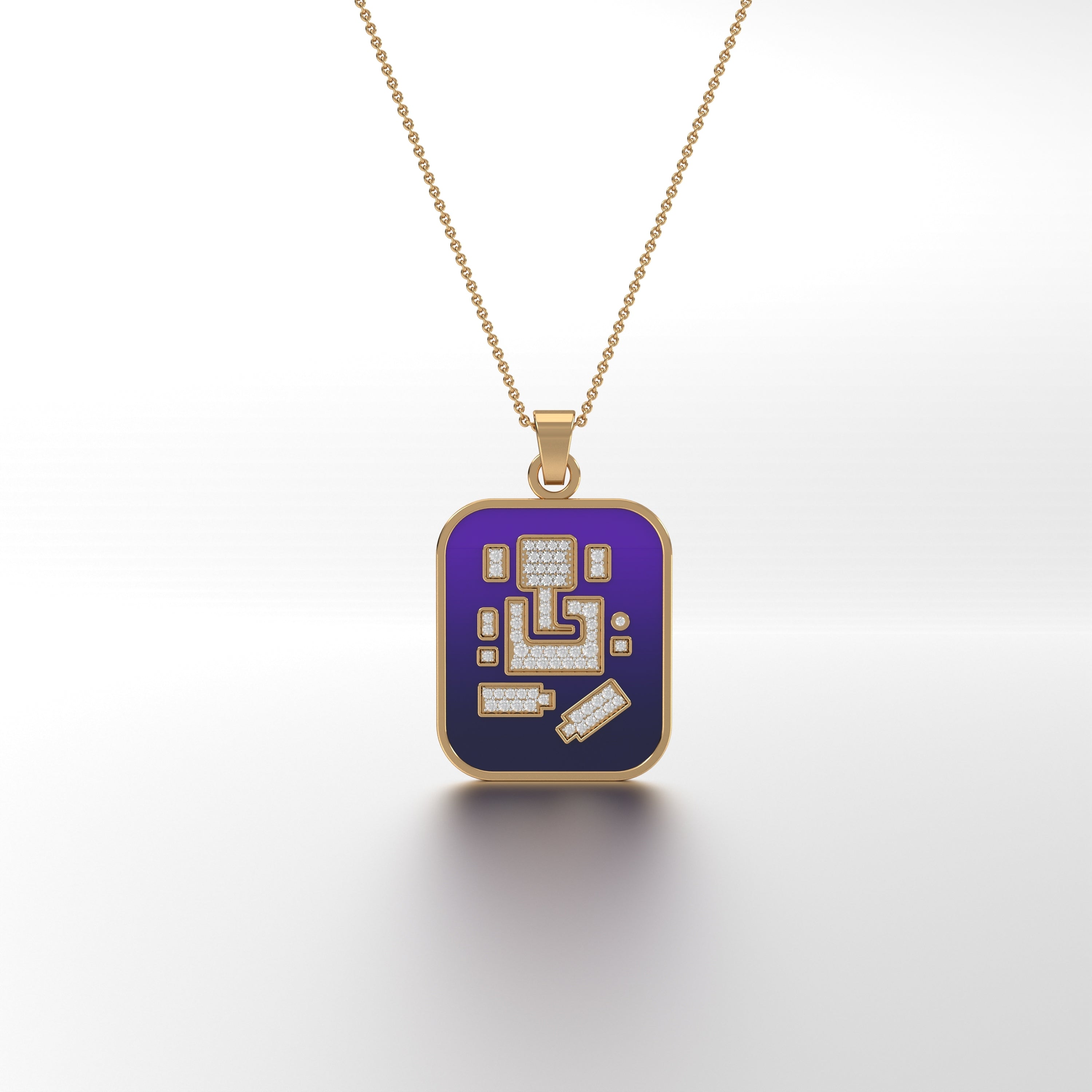 #Pattern & Color_Amethyst Violet Blue Ombré