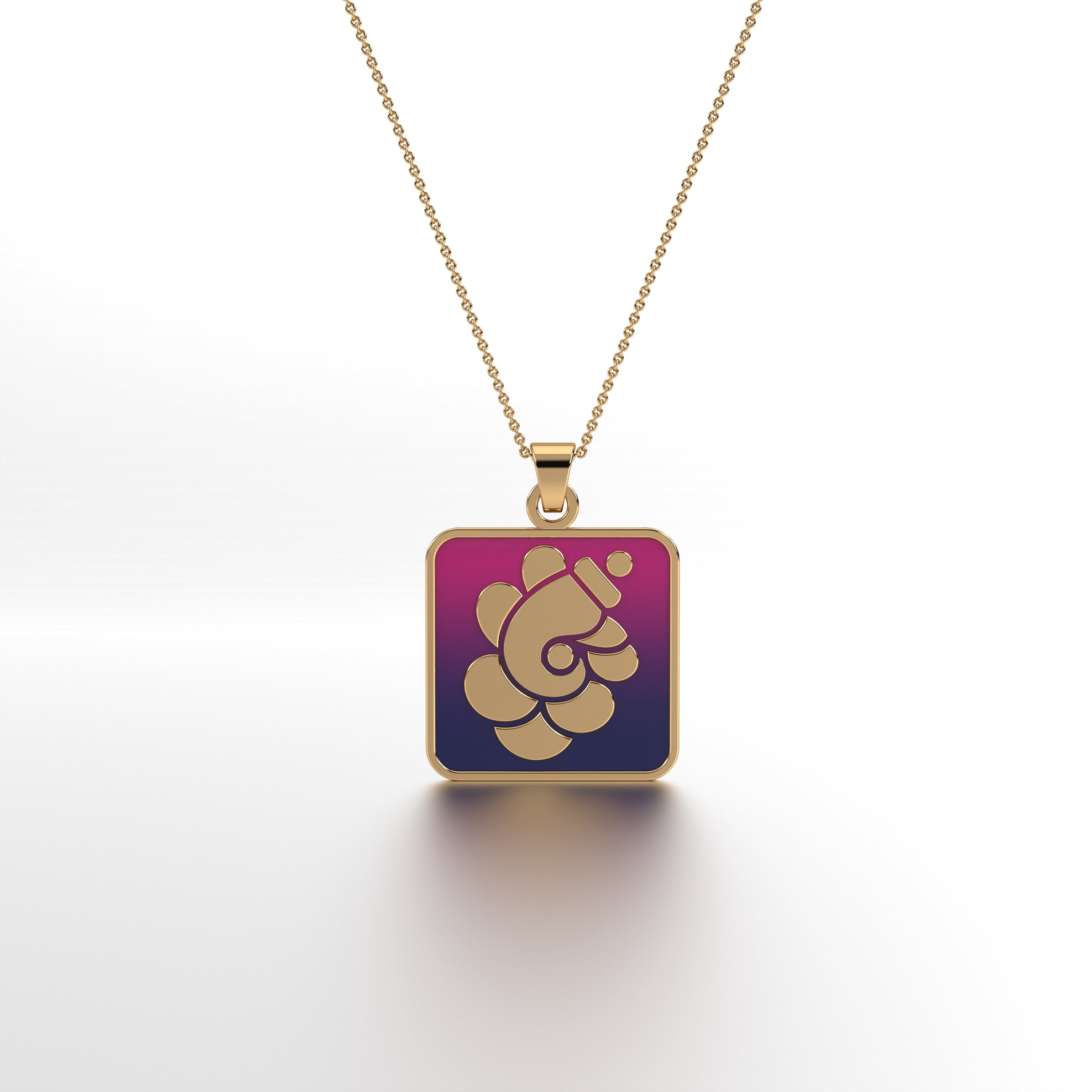 #Pattern & Color_Berry Red Blue Ombré