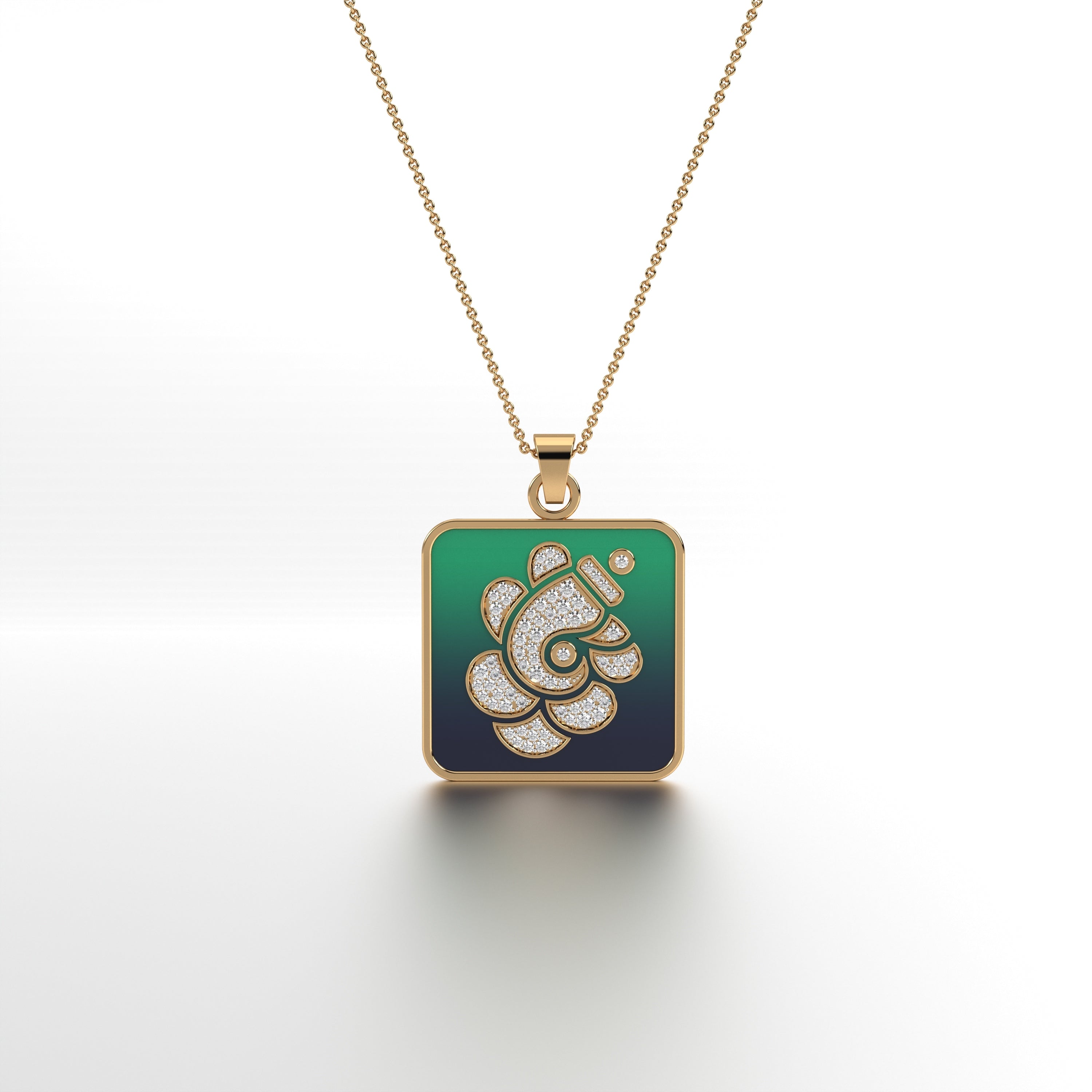 #Pattern & Color_Green Ombré