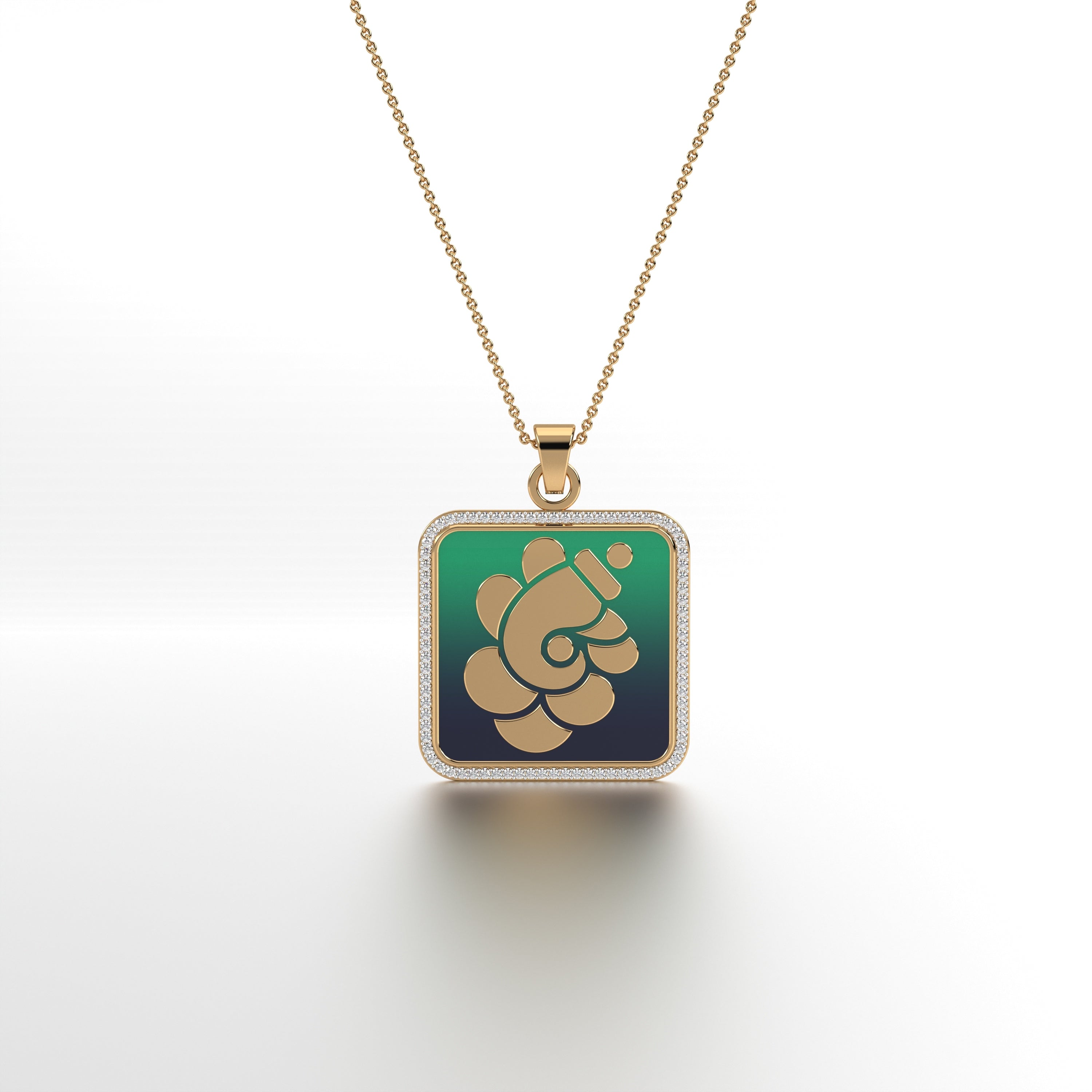 #Pattern & Color_Green Ombré