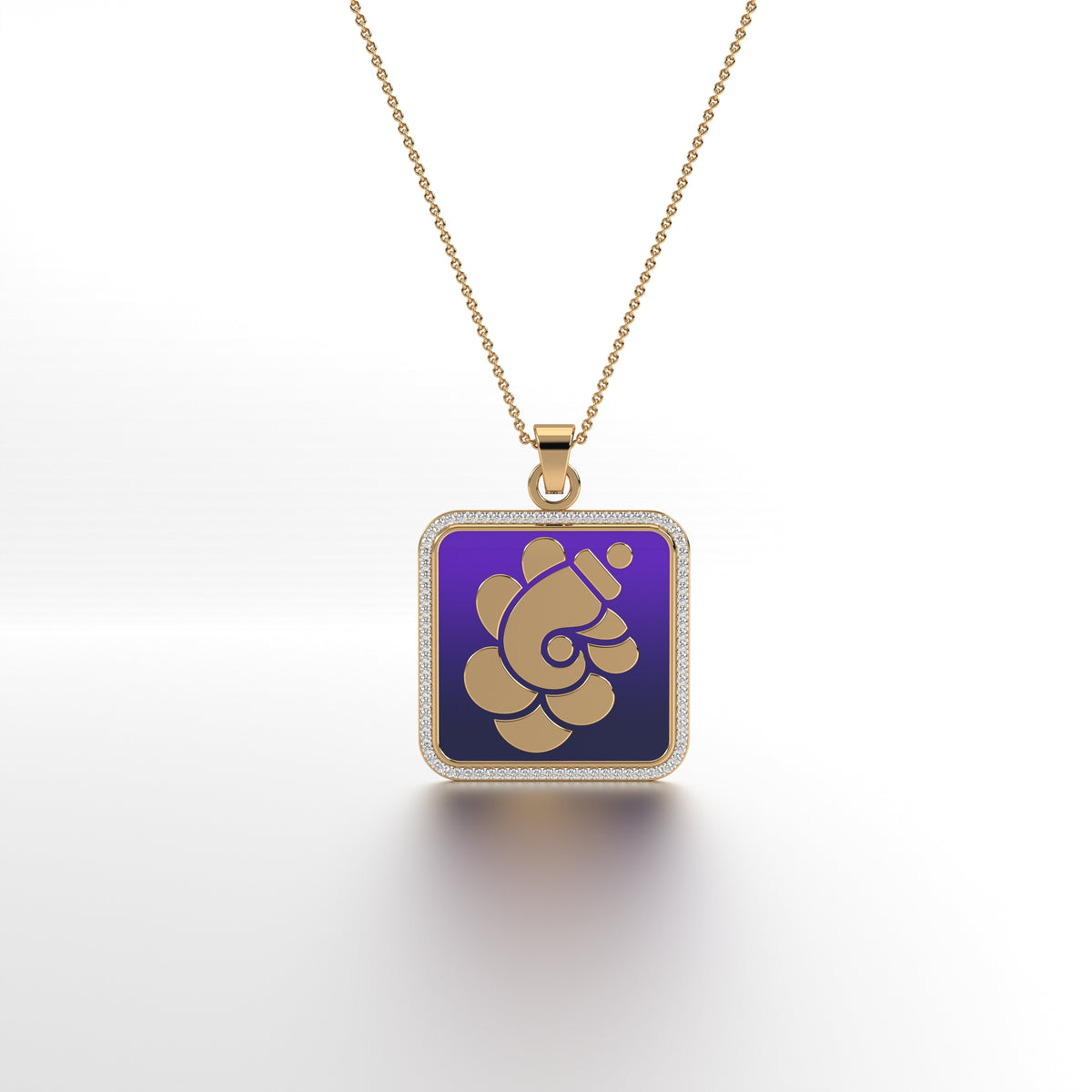 #Pattern & Color_Amethyst Violet Blue Ombré