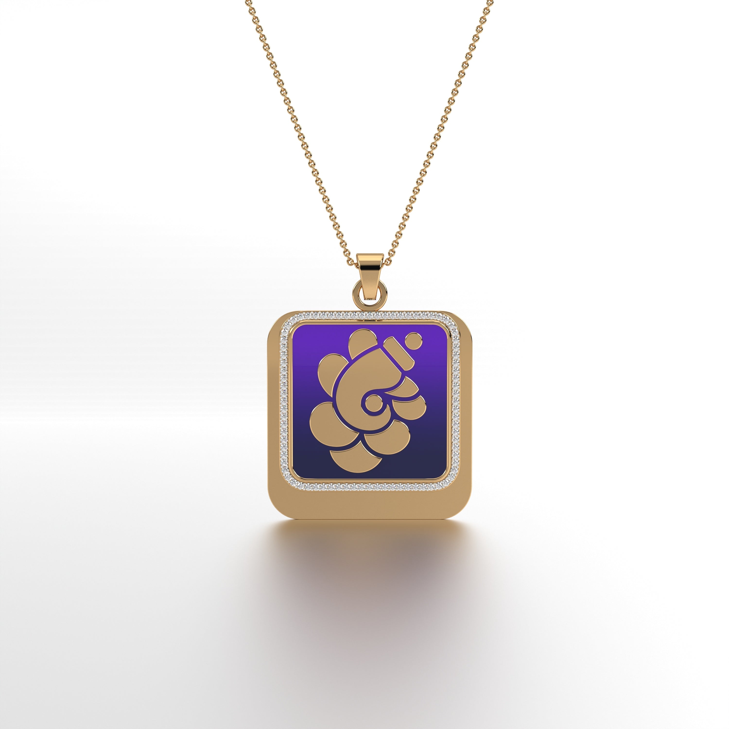 #Pattern & Color_Amethyst Violet Blue Ombré