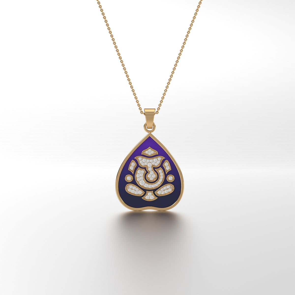 #Pattern & Color_Amethyst Violet Blue Ombré