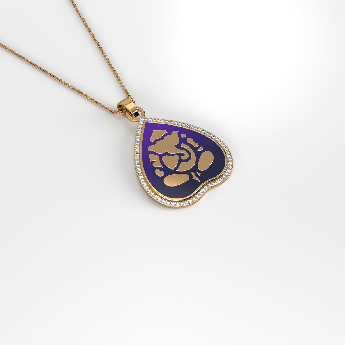 #Pattern & Color_Amethyst Violet Blue Ombré