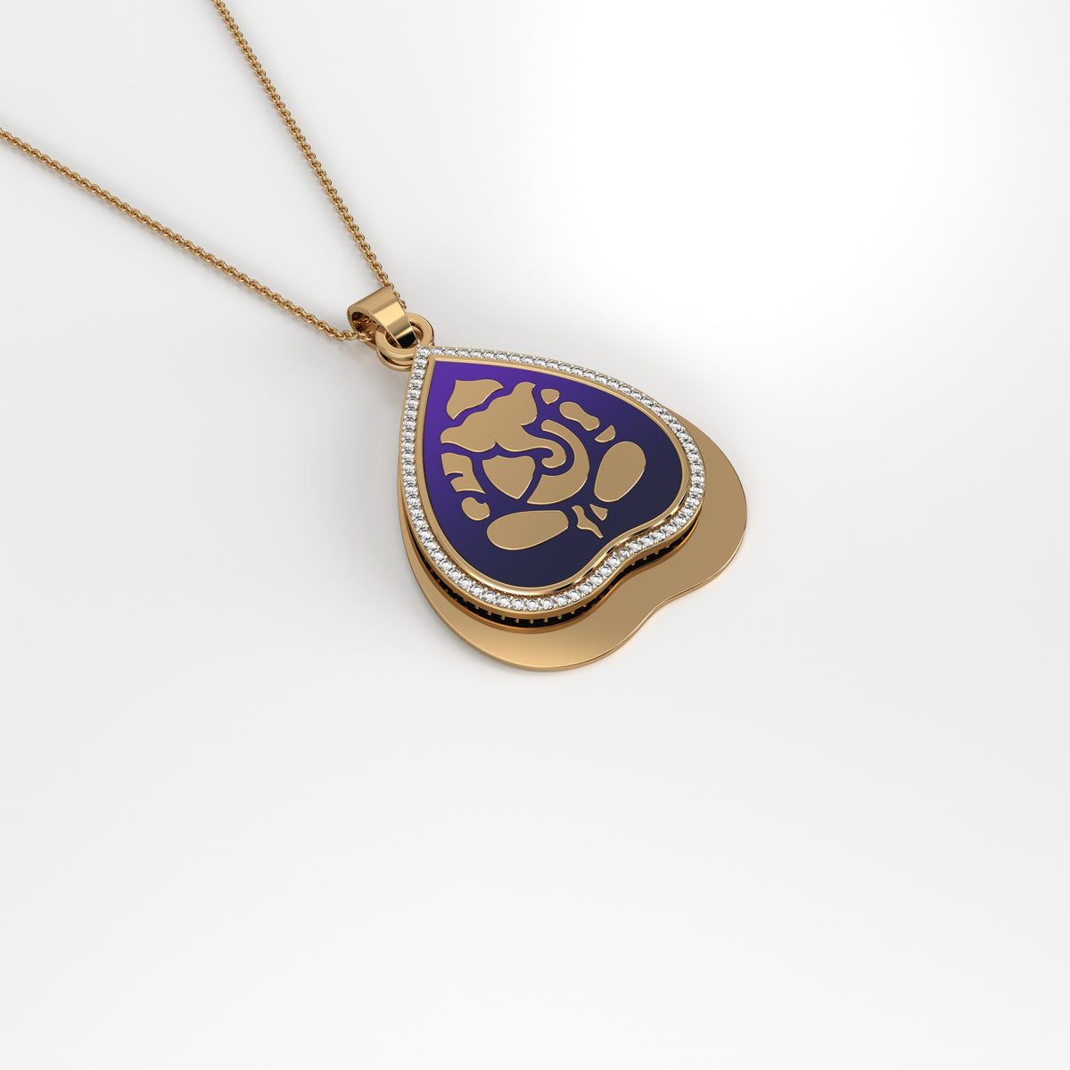 #Pattern & Color_Amethyst Violet Blue Ombré