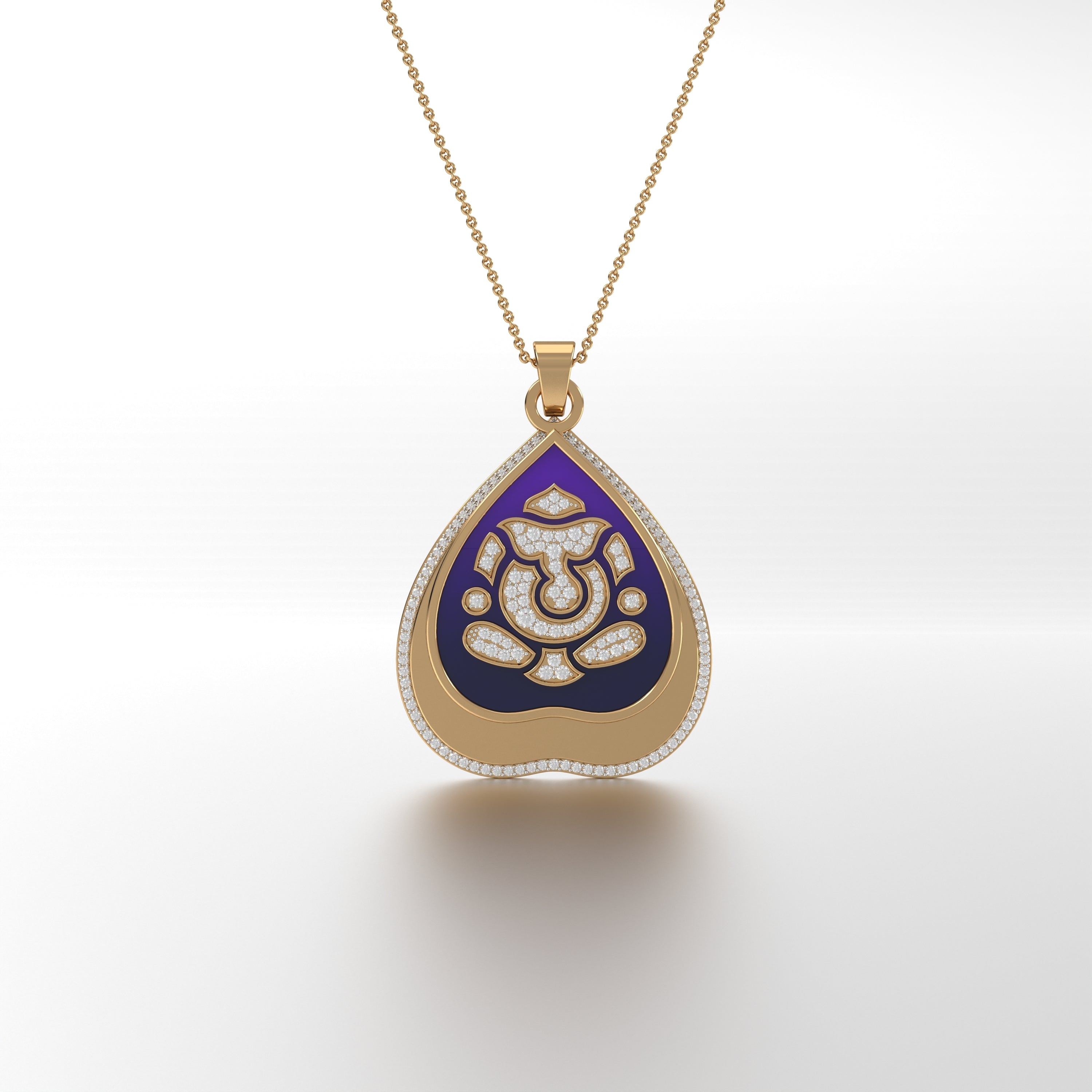 #Pattern & Color_Amethyst Violet Blue Ombré