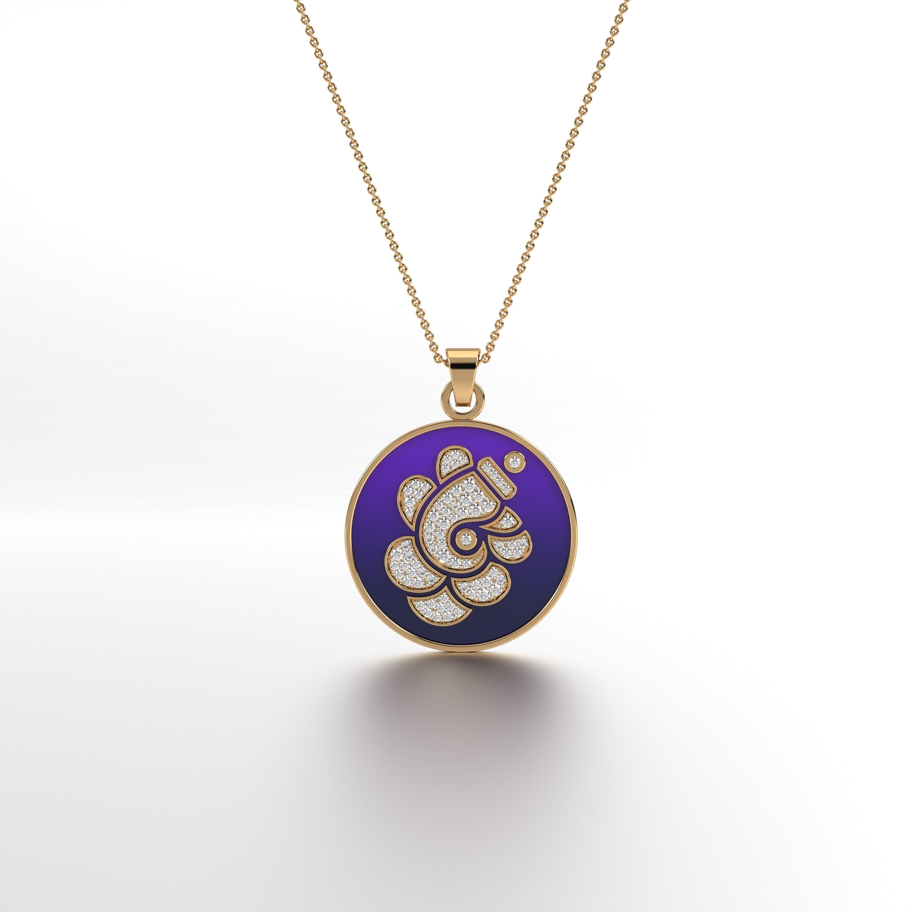 #Pattern & Color_Amethyst Violet Blue Ombré