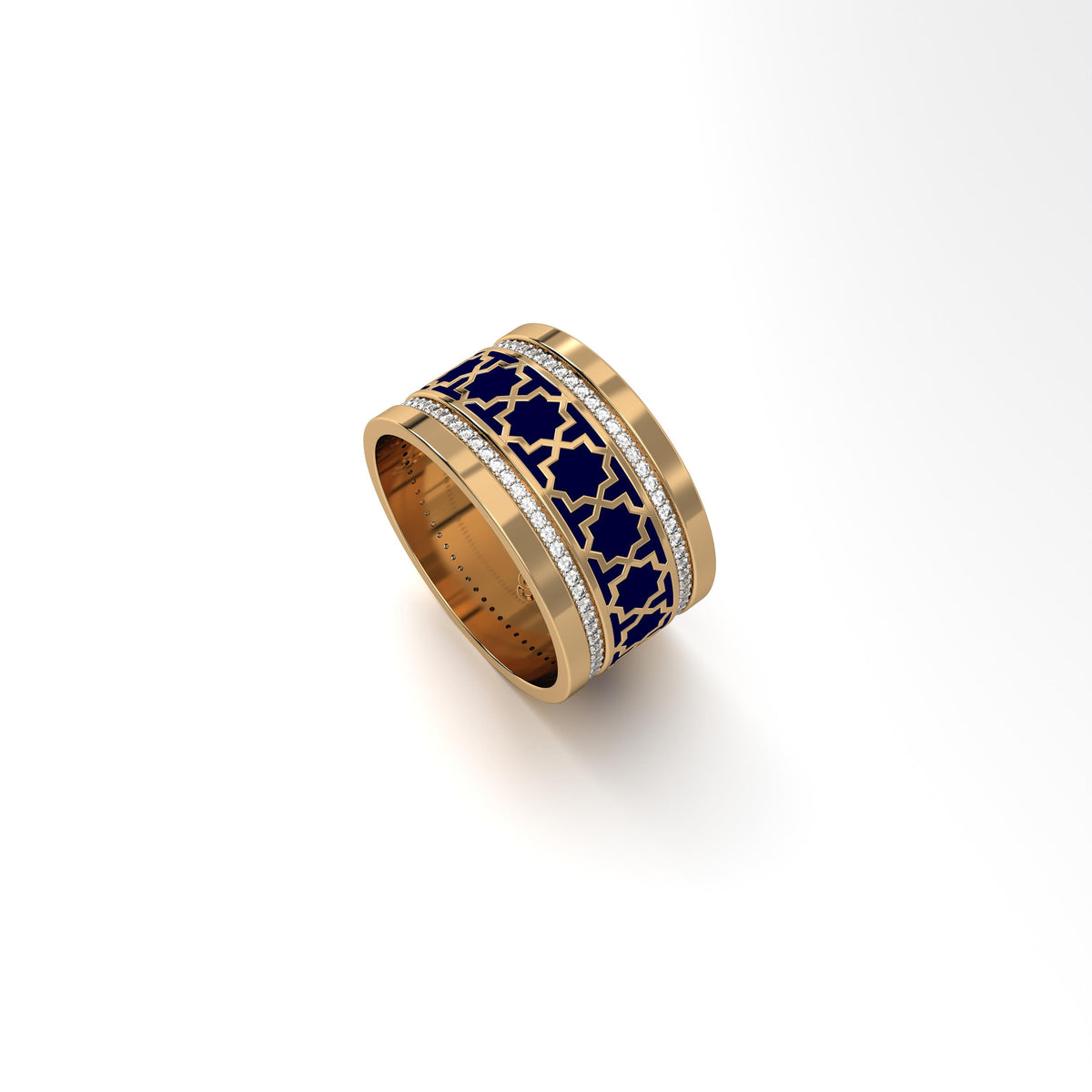 #Pattern & Color_Moroccan Zellij Prussian Blue