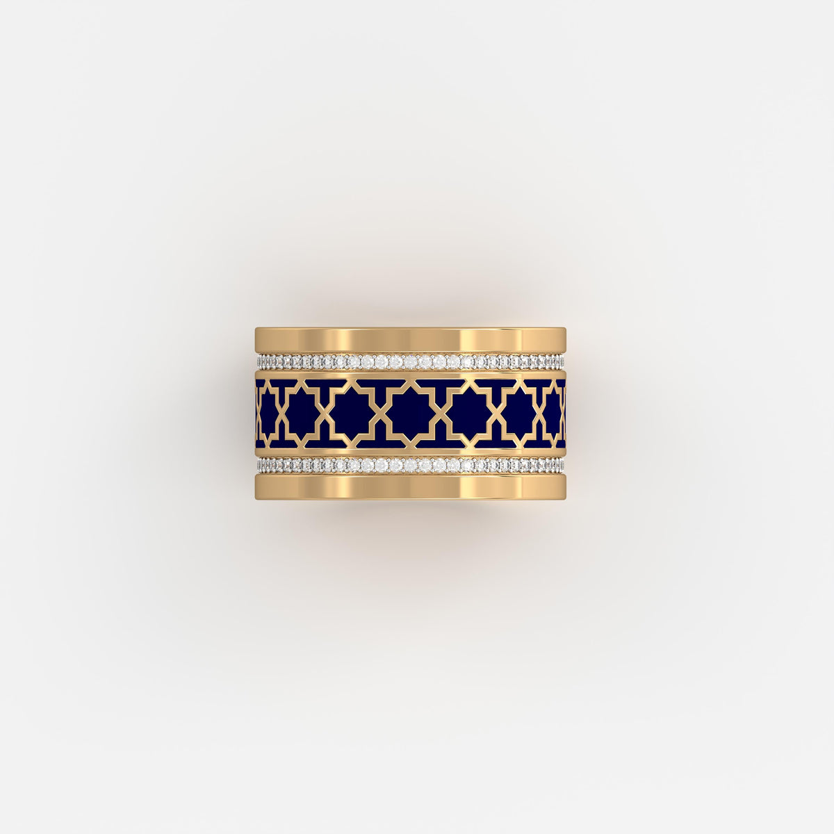 #Pattern & Color_Moroccan Zellij Prussian Blue