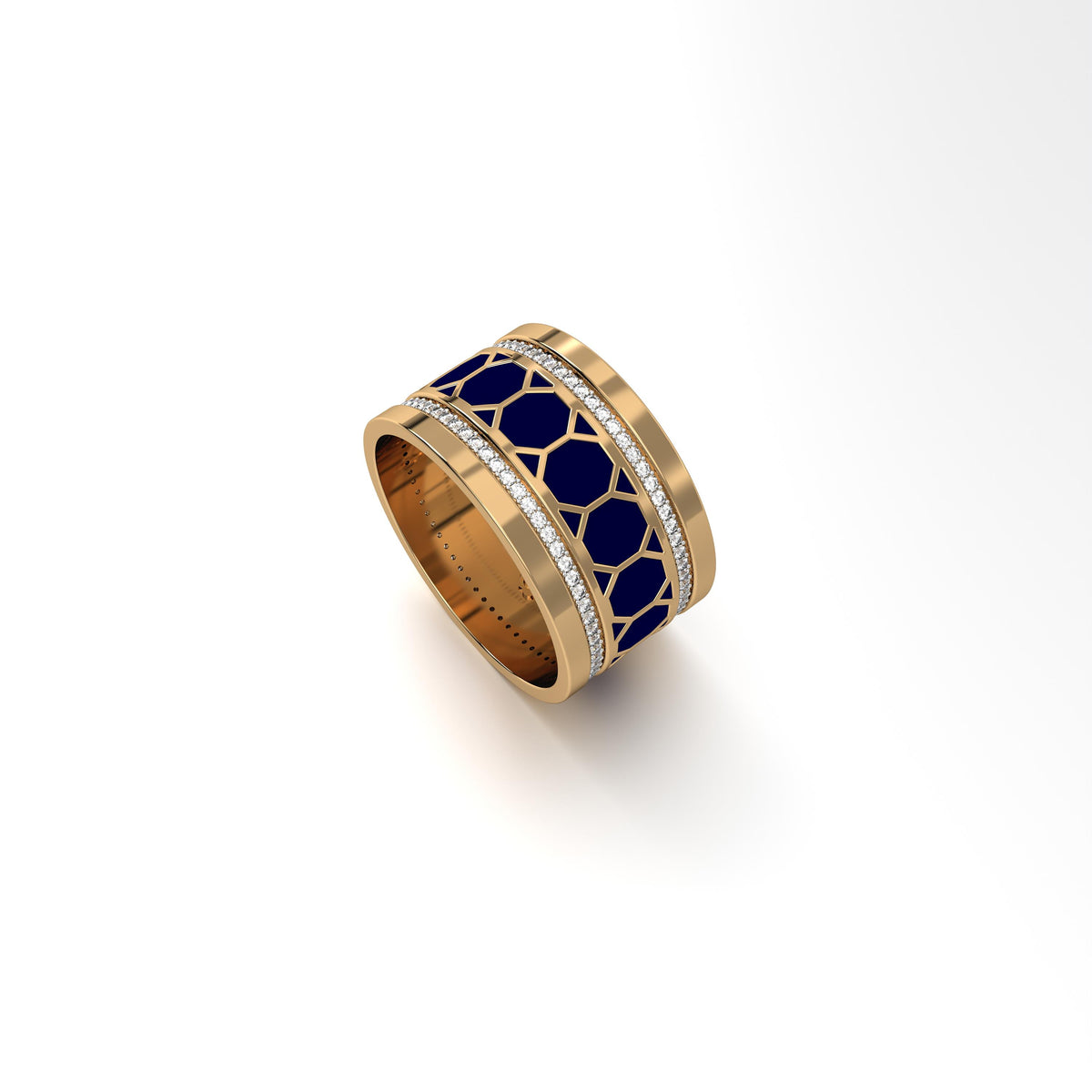#Pattern & Color_Turkish Tessellation Prussian Blue