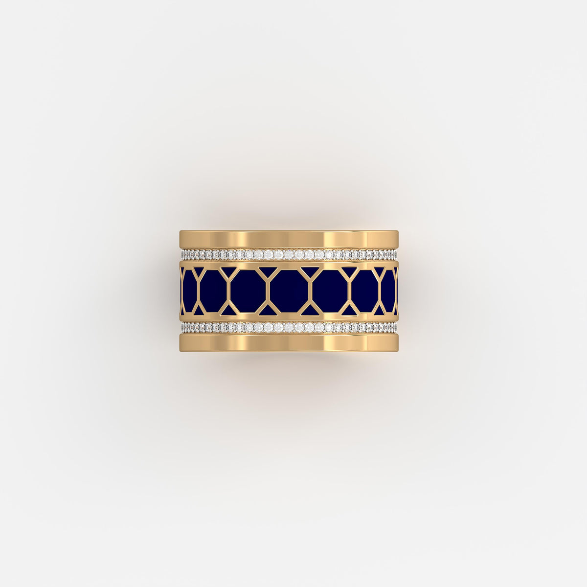 #Pattern & Color_Turkish Tessellation Prussian Blue