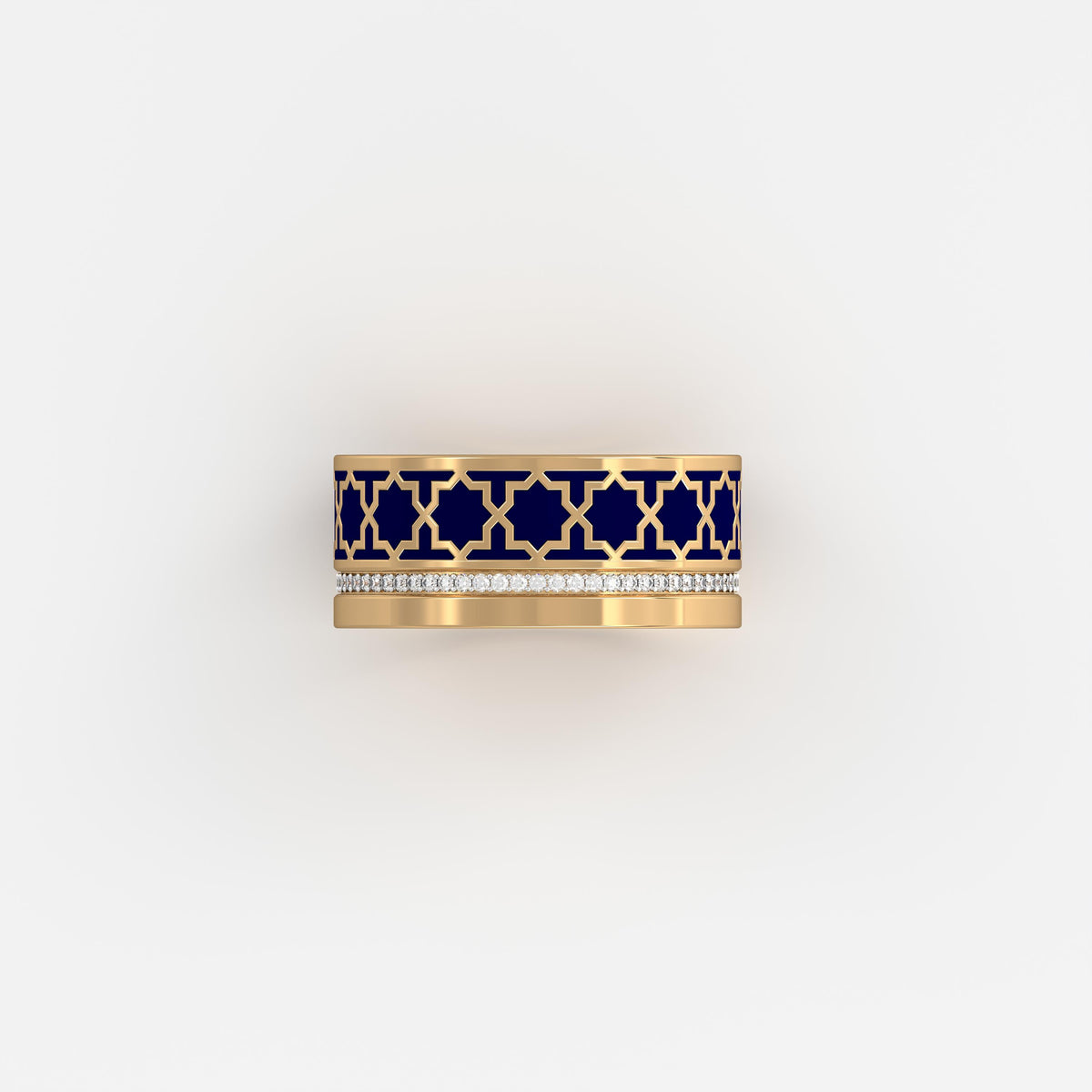 #Pattern & Color_Moroccan Zellij Prussian Blue