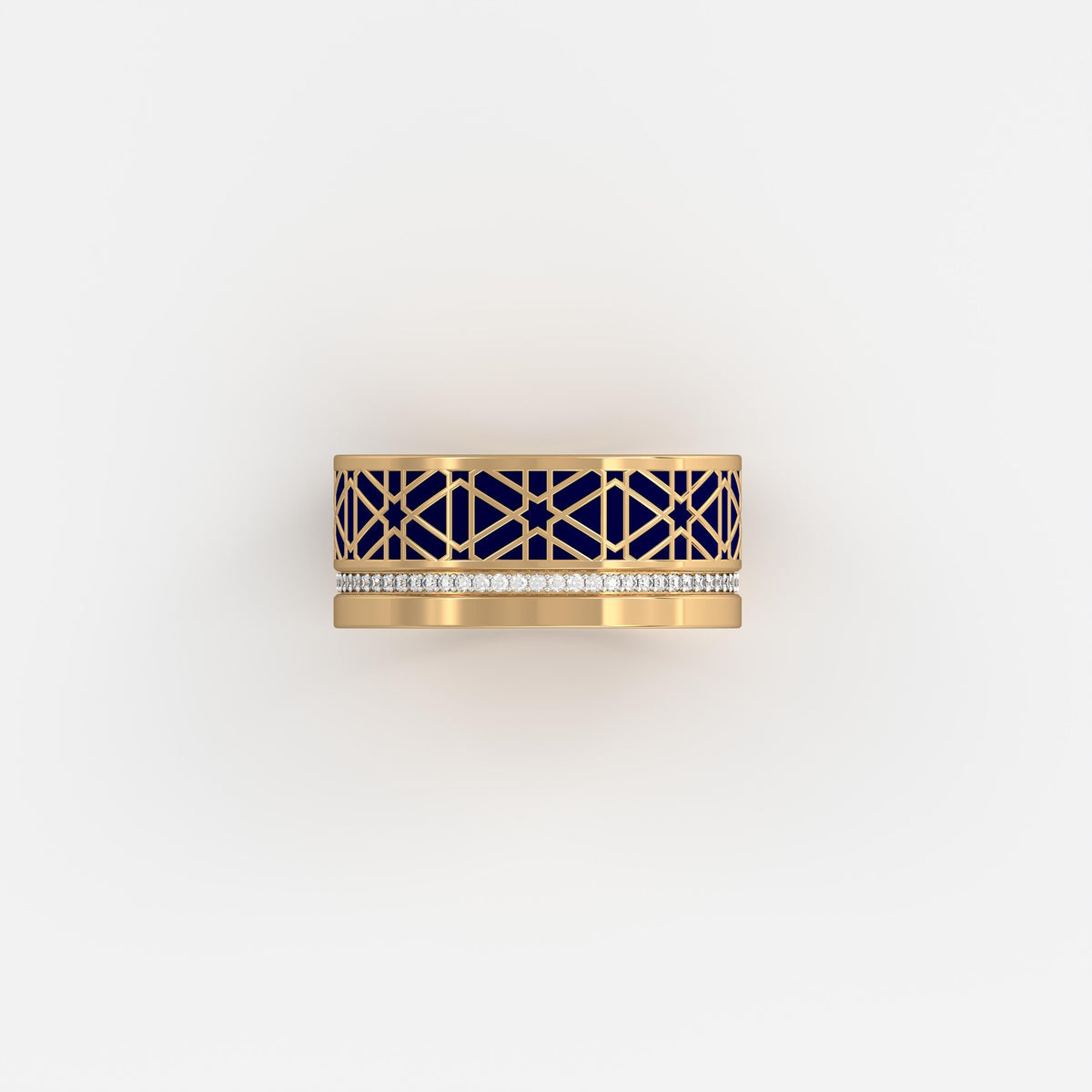#Pattern & Color_Persian Girih Prussian Blue