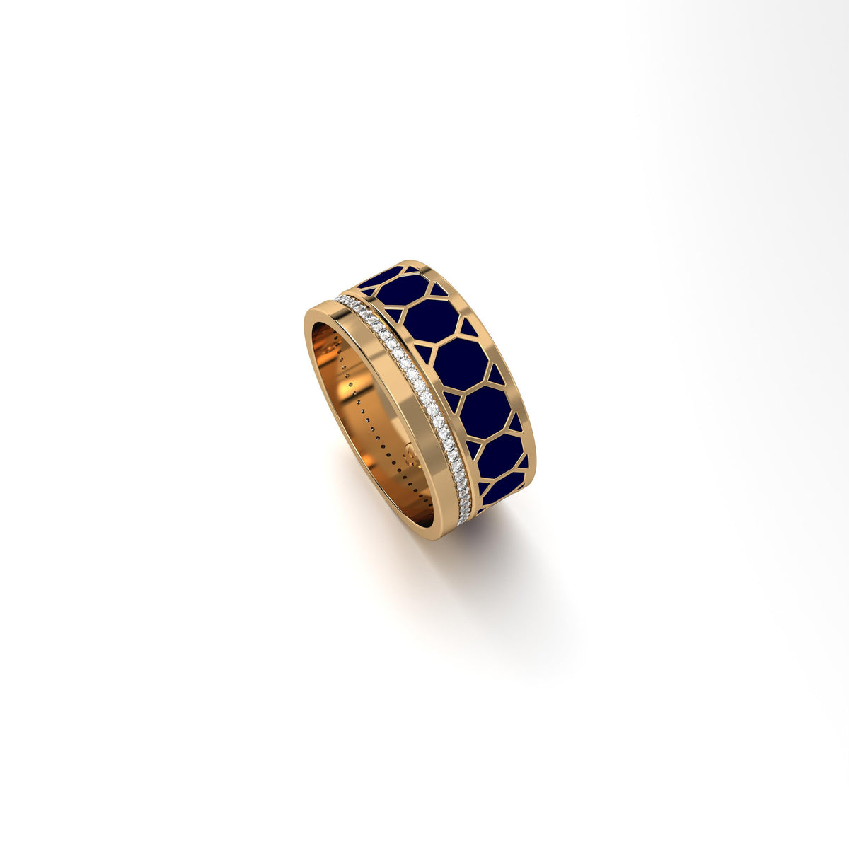 #Pattern & Color_Turkish Tessellation Prussian Blue