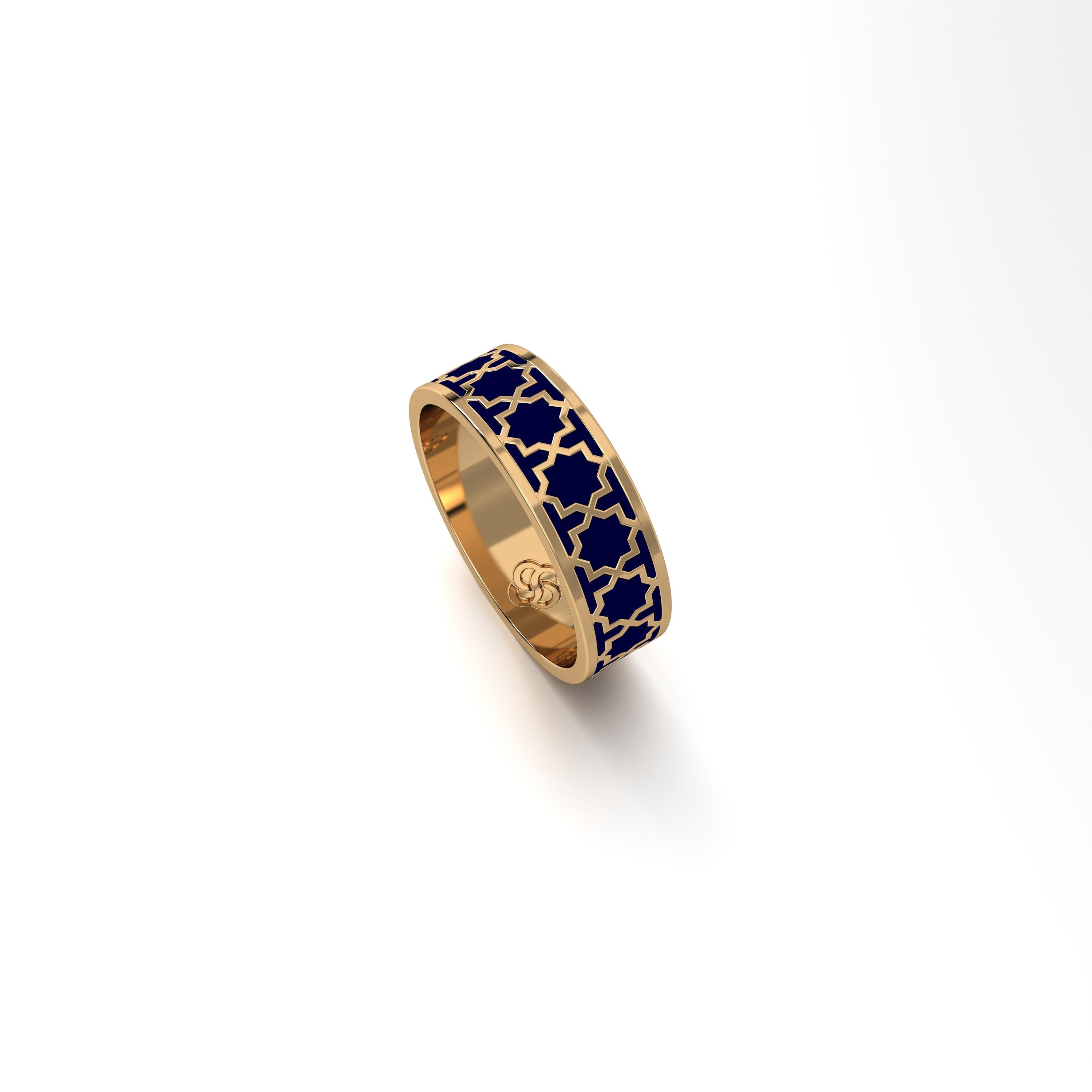 #Pattern & Color_Moroccan Zellij Prussian Blue