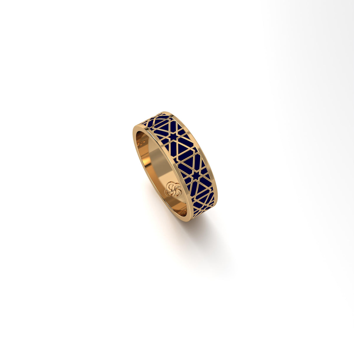 #Pattern & Color_Persian Girih Prussian Blue