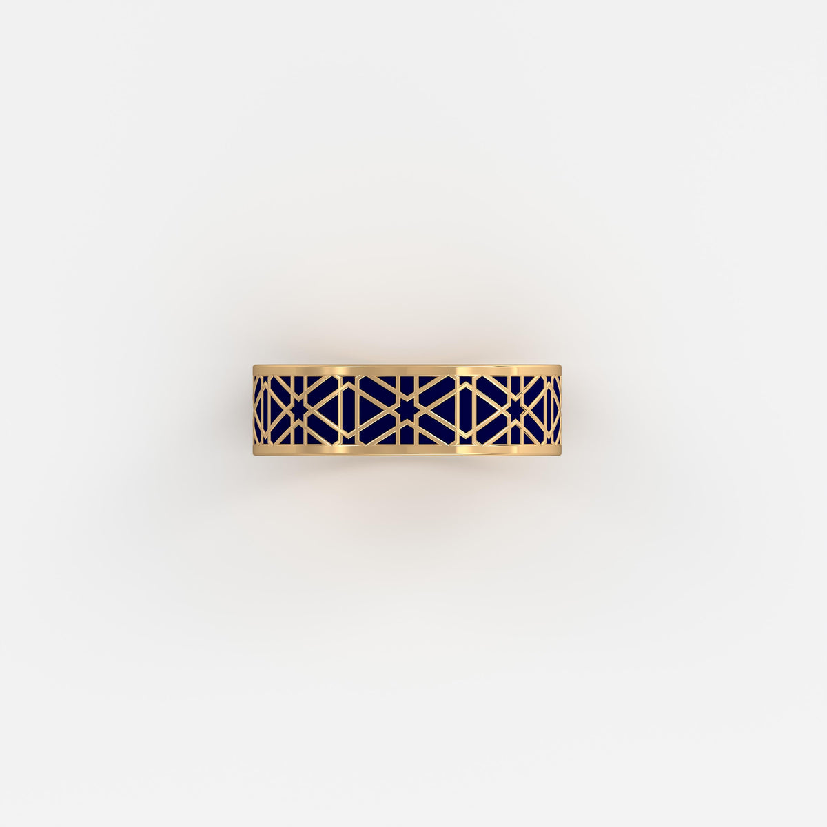 #Pattern & Color_Persian Girih Prussian Blue