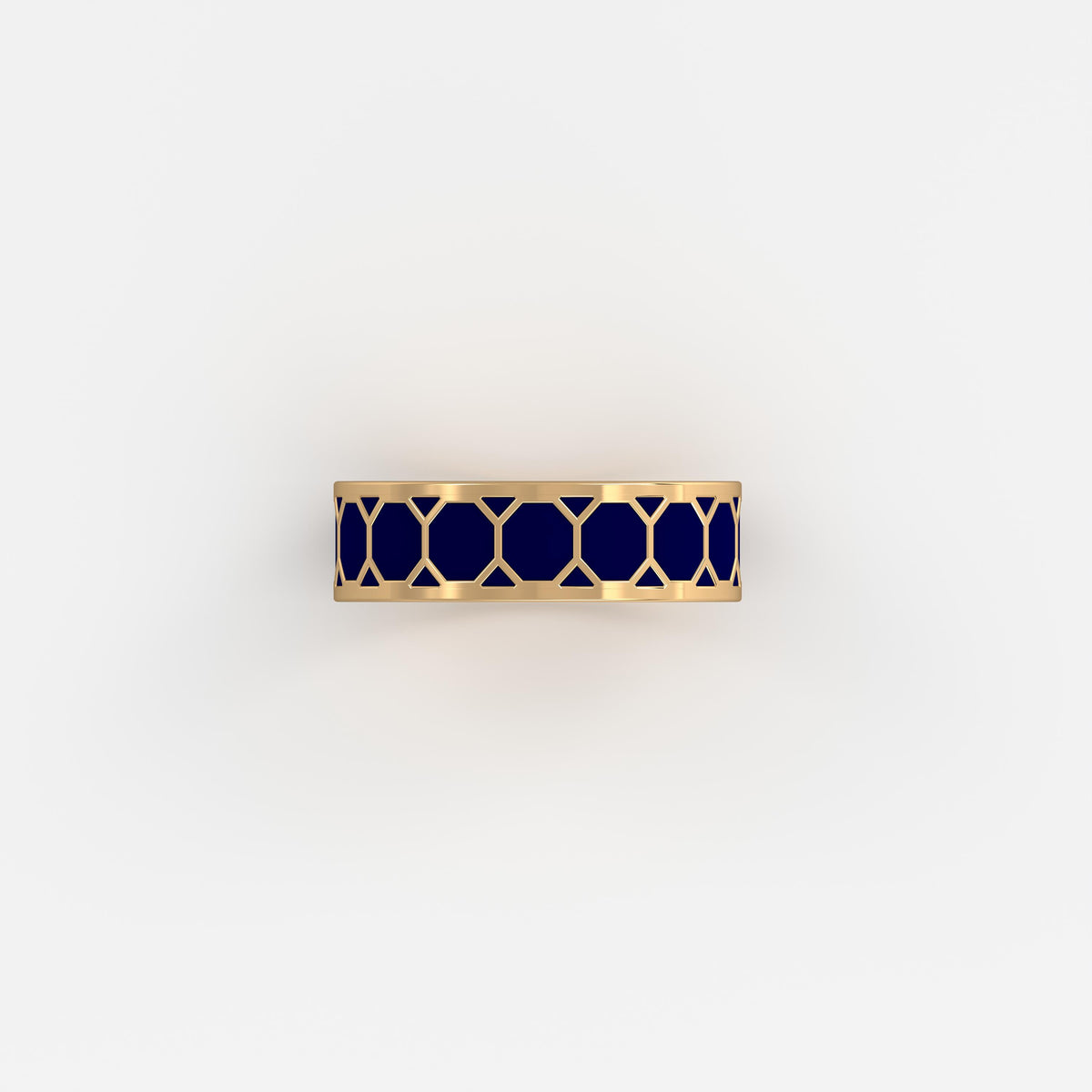 #Pattern & Color_Turkish Tessellation Prussian Blue
