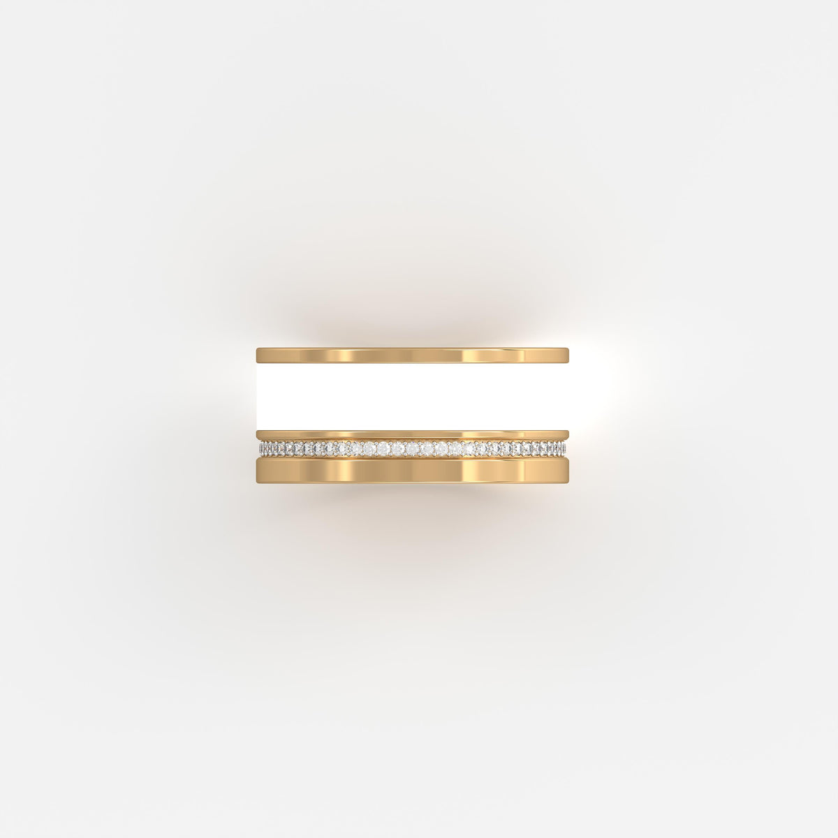 Aariz block single line ring