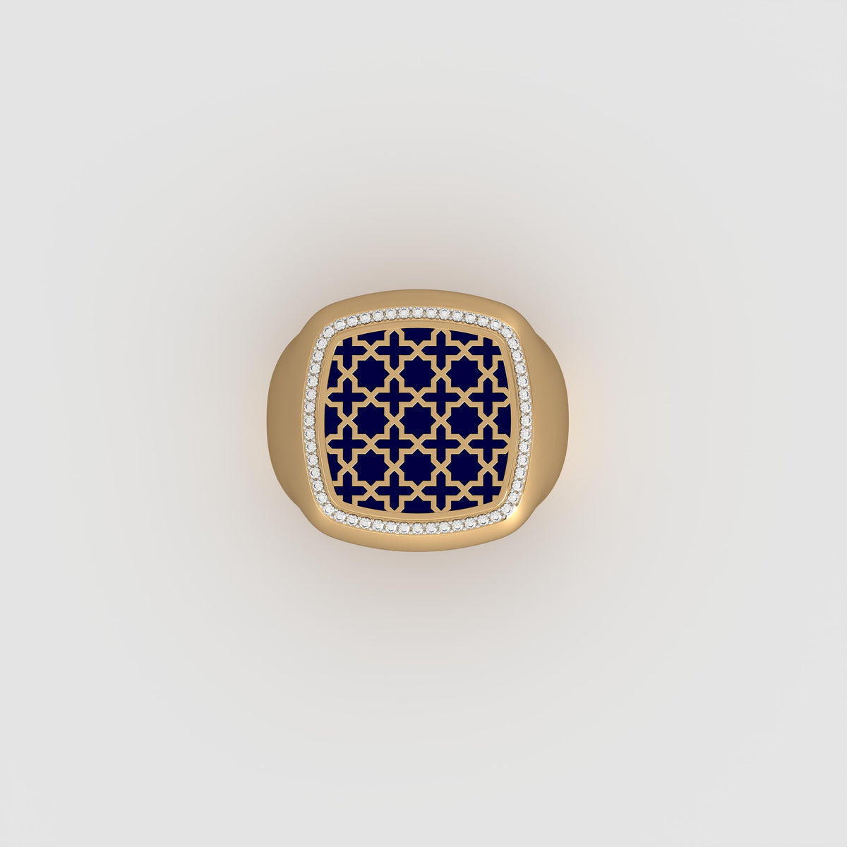 #Pattern & Color_Moroccan Zellij Prussian Blue
