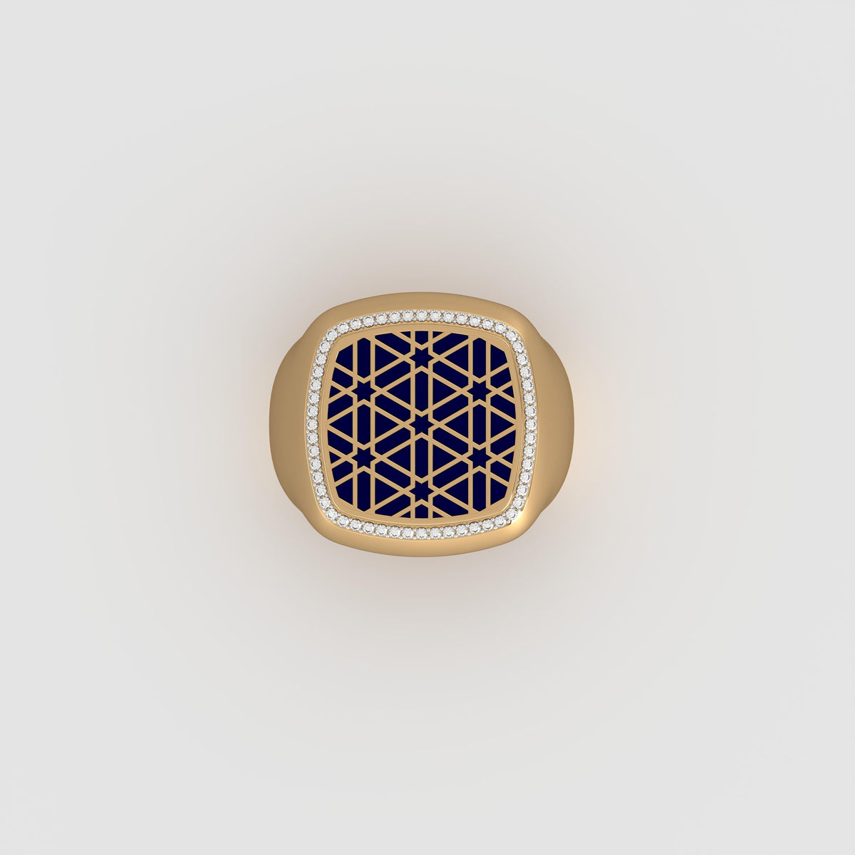 #Pattern & Color_Persian Girih Prussian Blue