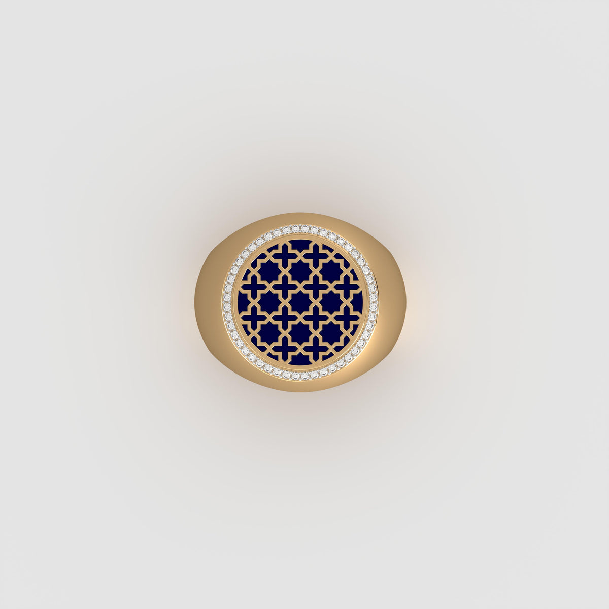 #Pattern & Color_Moroccan Zellij Prussian Blue