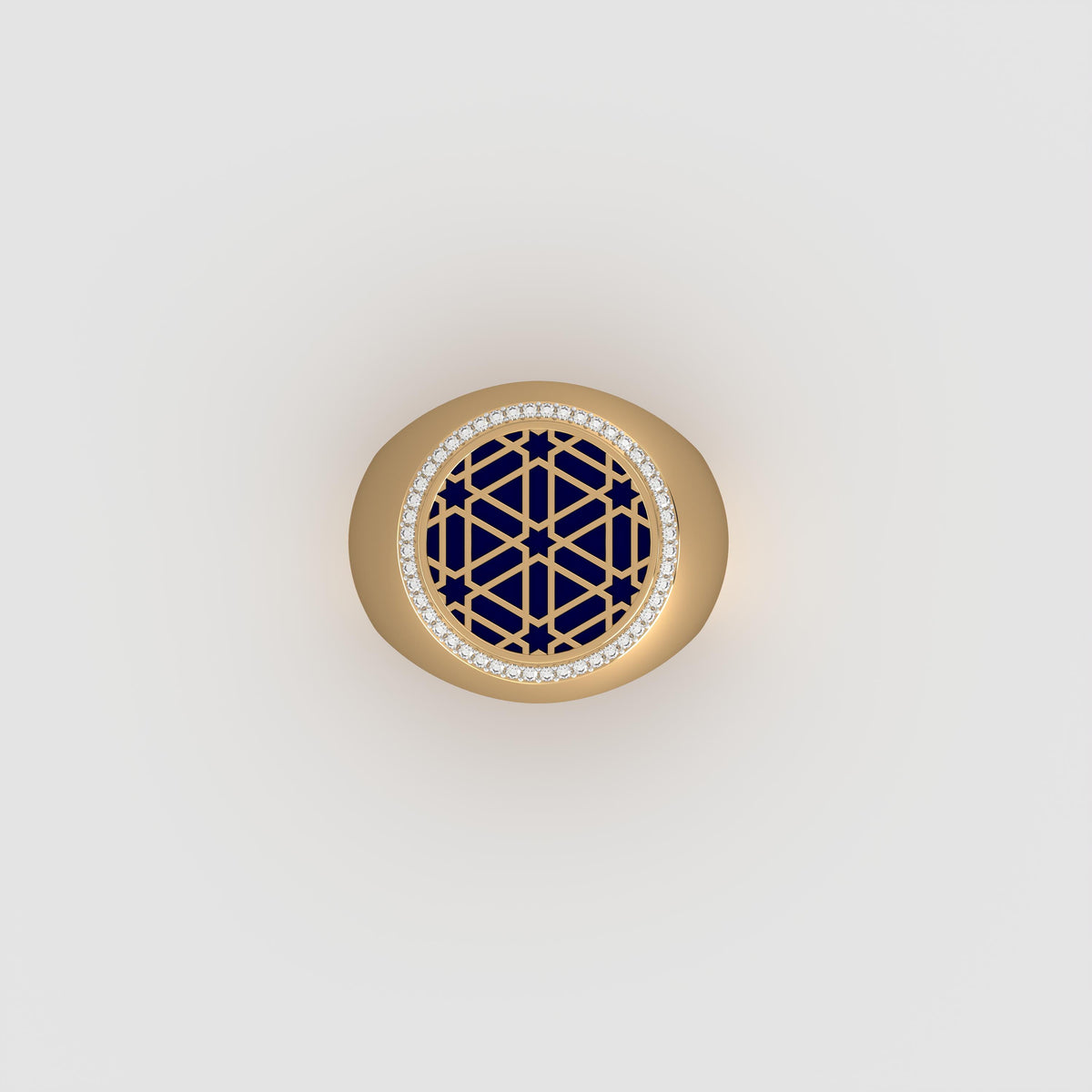 #Pattern & Color_Persian Girih Prussian Blue