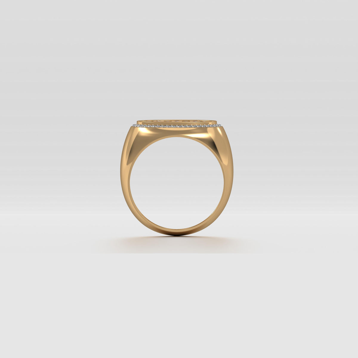 Zayd Oval Signet Ring