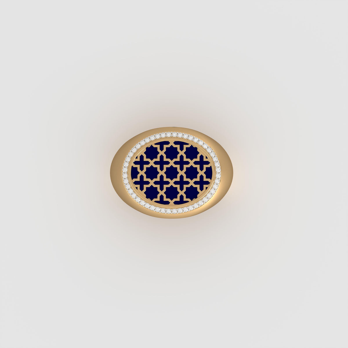 #Pattern & Color_Moroccan Zellij Prussian Blue