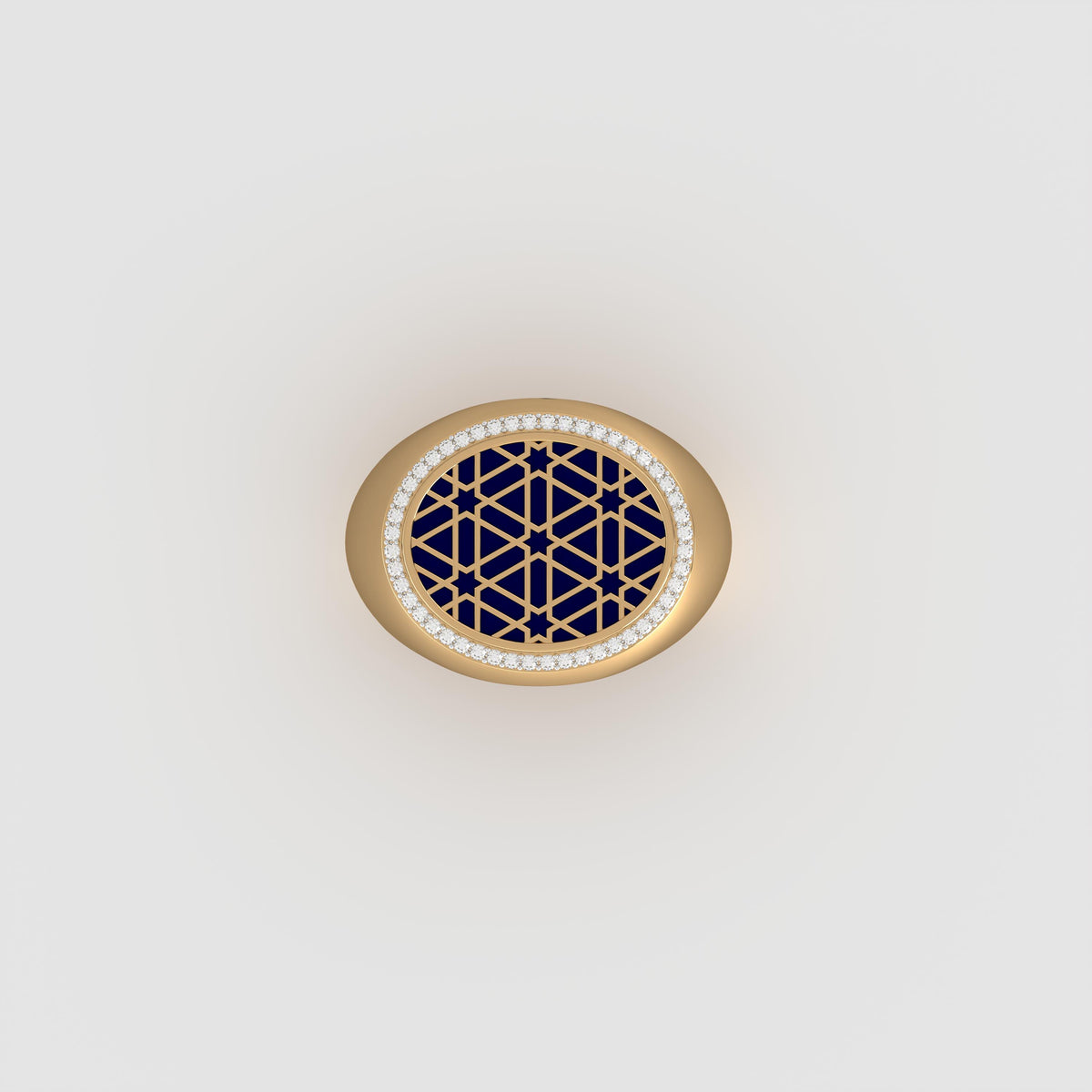 #Pattern & Color_Persian Girih Prussian Blue
