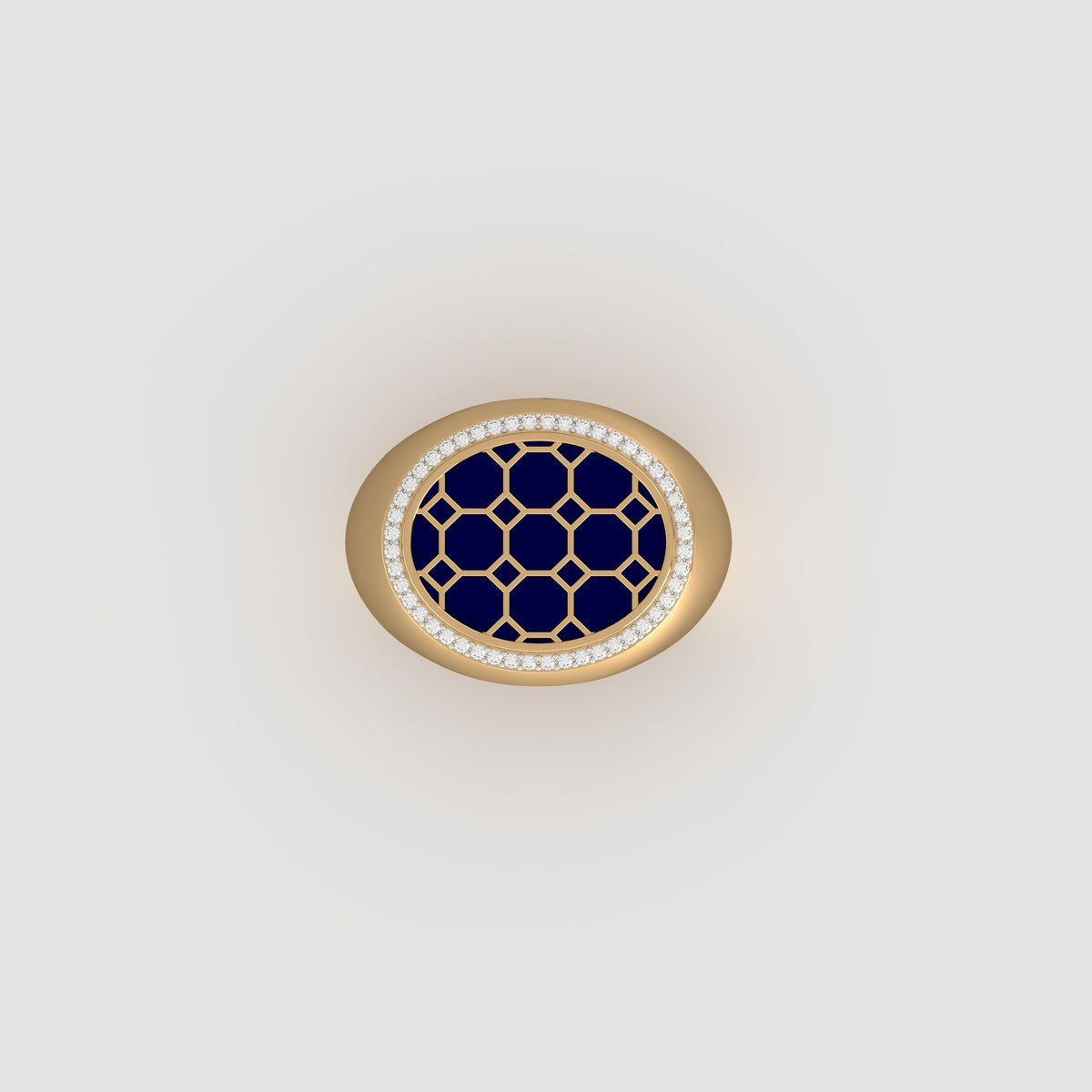#Pattern & Color_Turkish Tessellation Prussian Blue