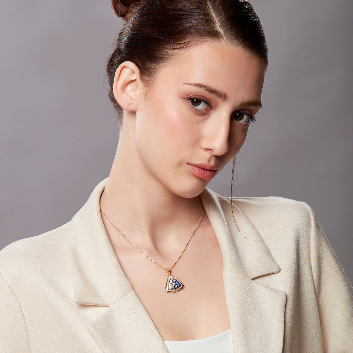 Aynur Trillion Pendant with Loop Large