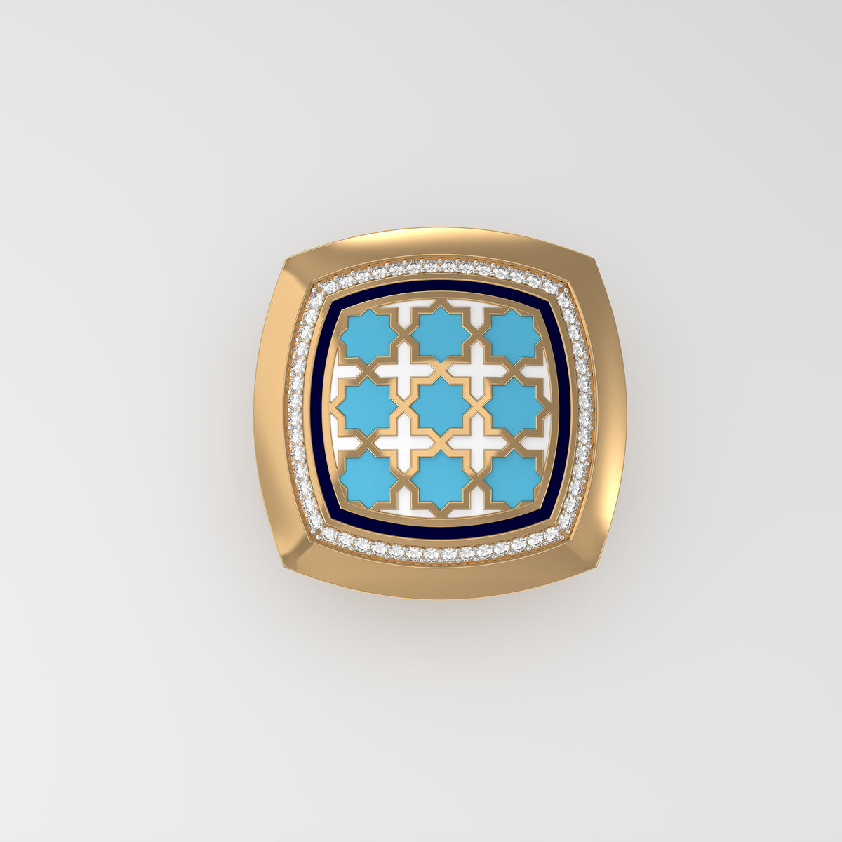 #Pattern & Color_moroccan zellij skyblue