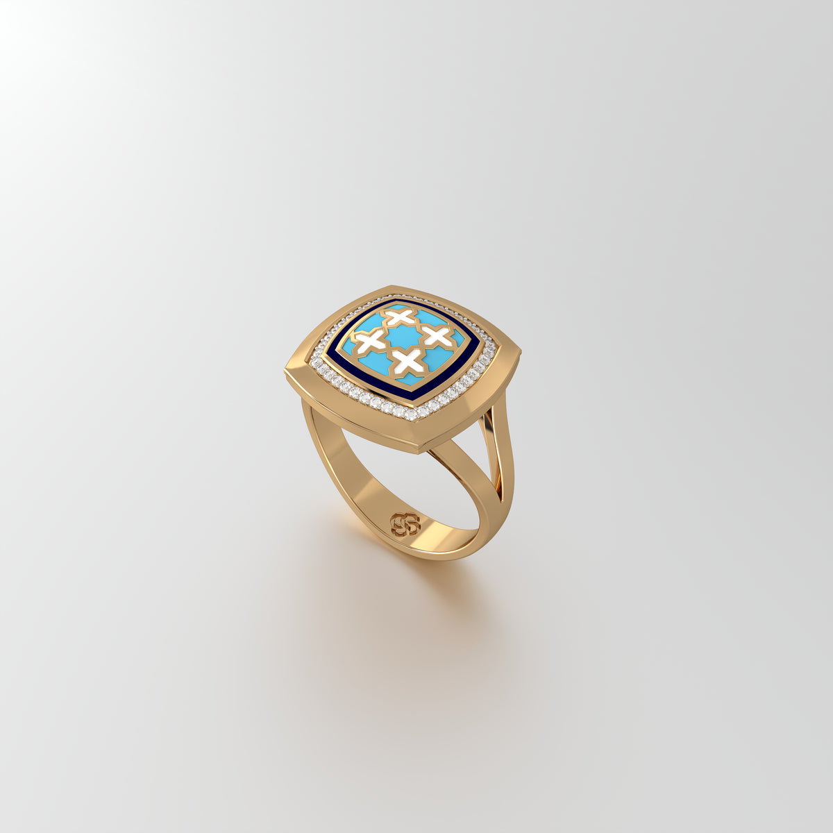 #Pattern & Color_moroccan zellij skyblue