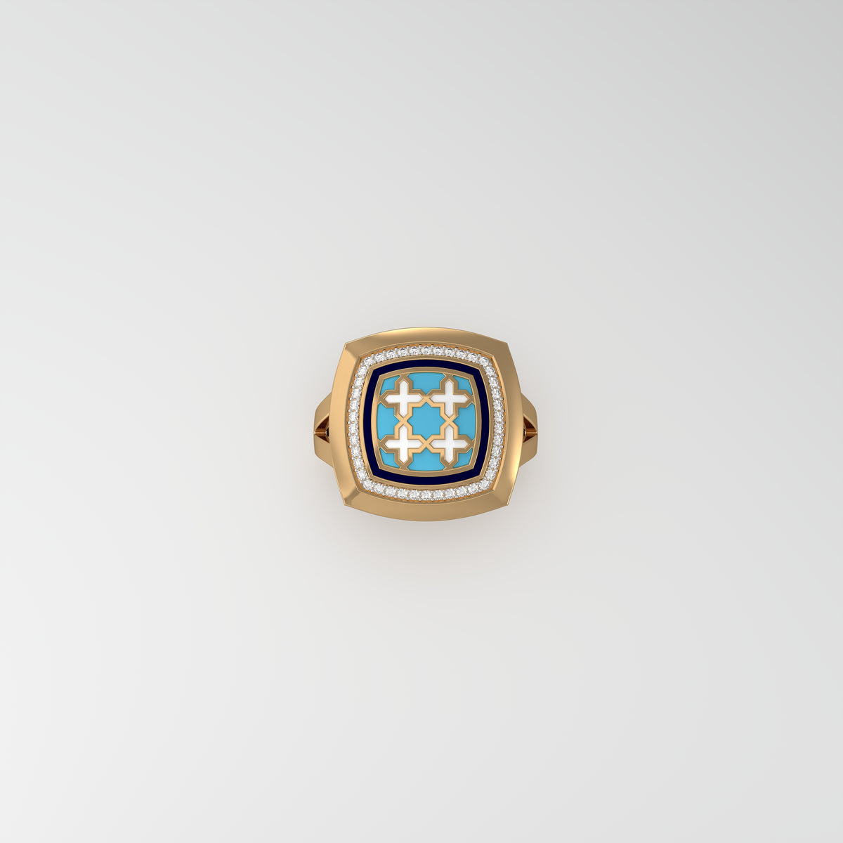 #Pattern & Color_moroccan zellij skyblue