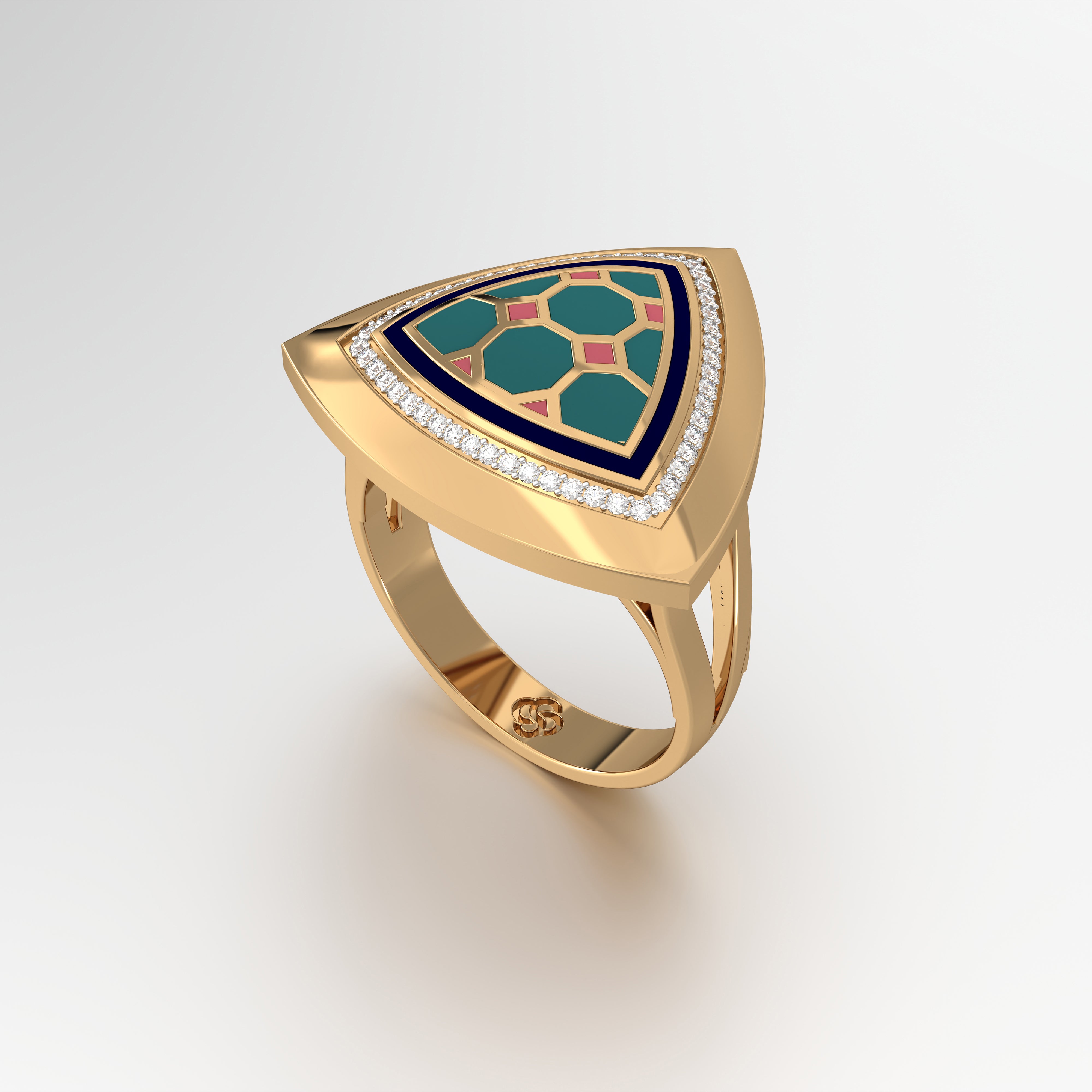 #Pattern & Color_Turkish Tessellation Pastel Turquoise