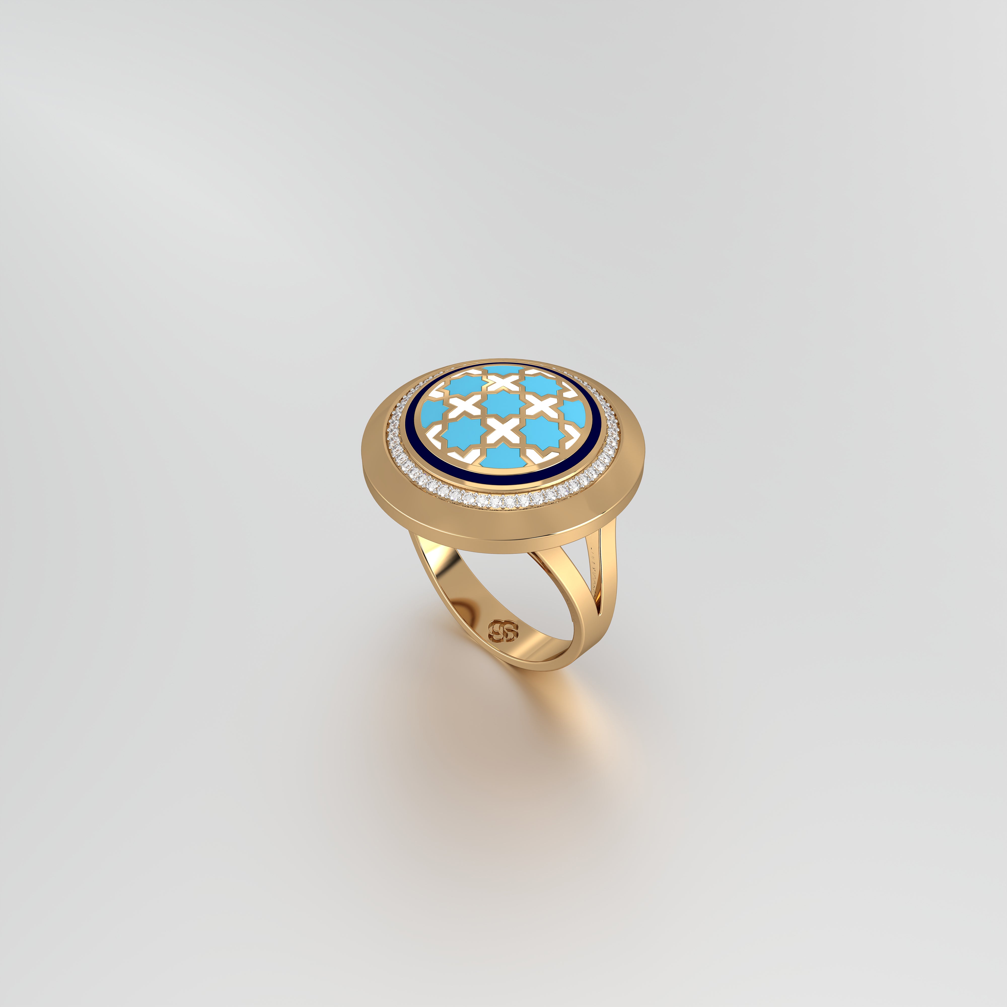 #Pattern & Color_moroccan zellij skyblue