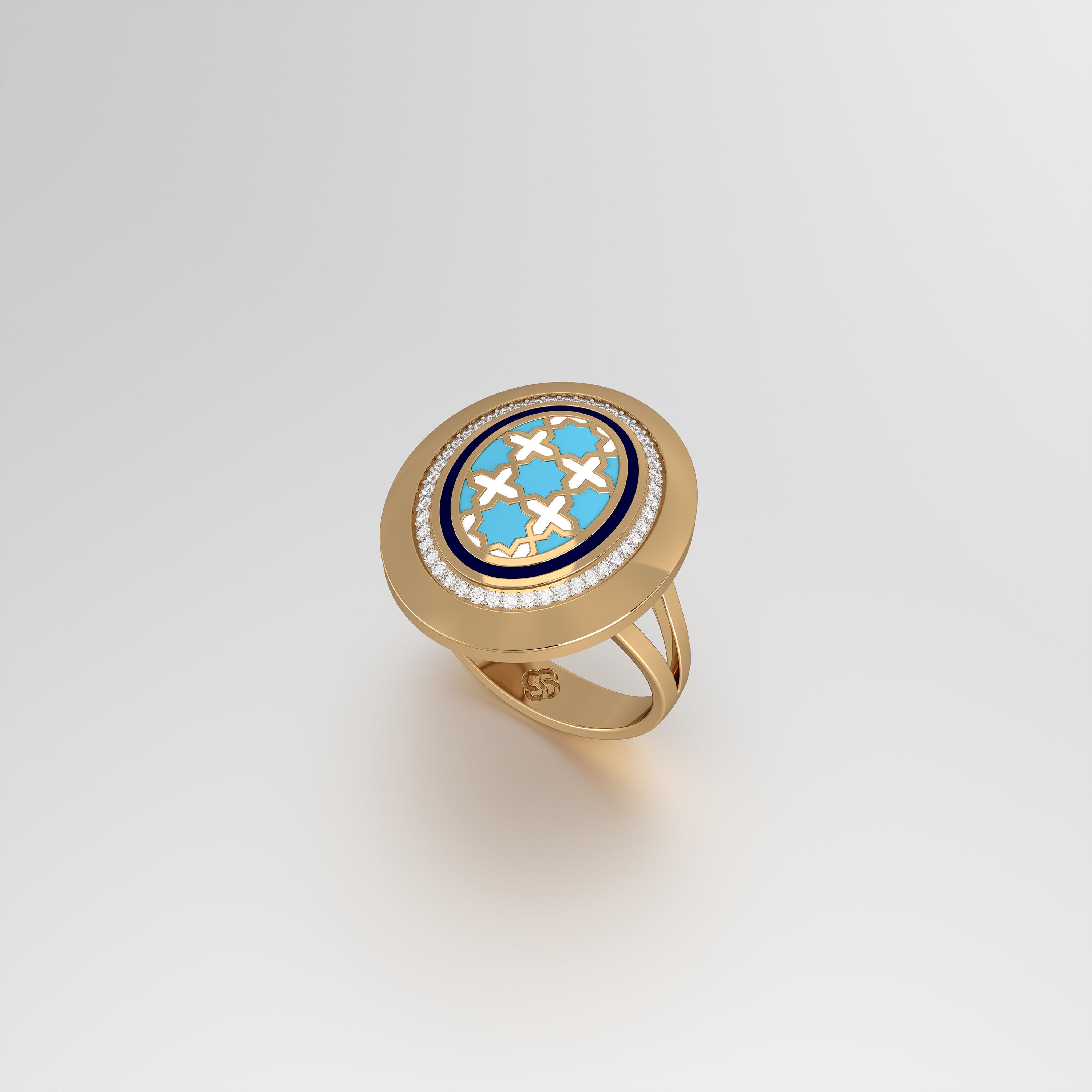 #Pattern & Color_moroccan zellij skyblue