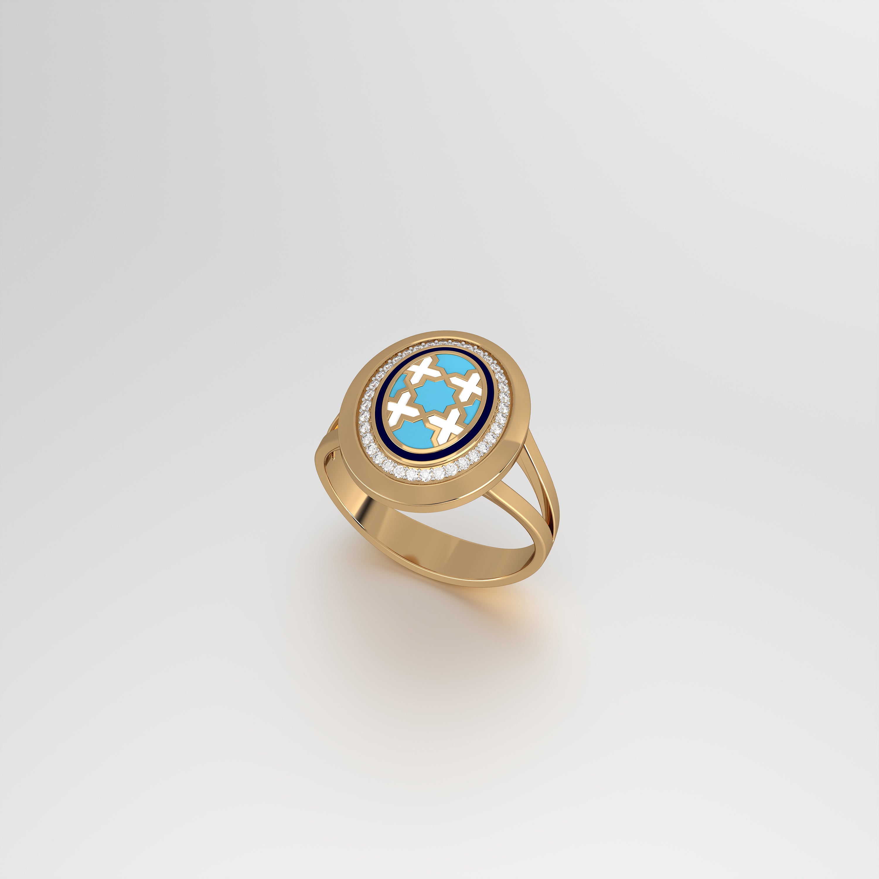#Pattern & Color_moroccan zellij skyblue