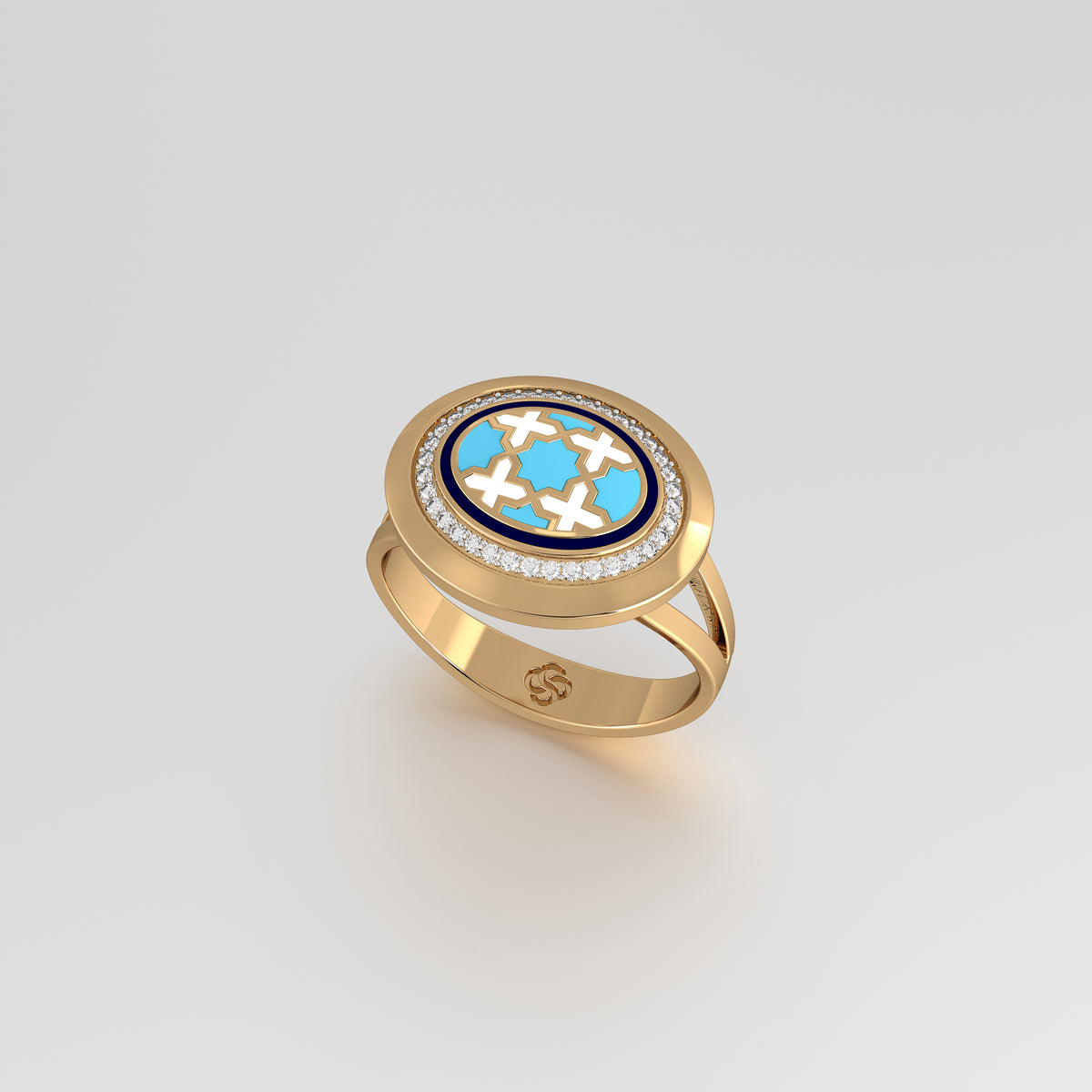 #Pattern & Color_moroccan zellij skyblue