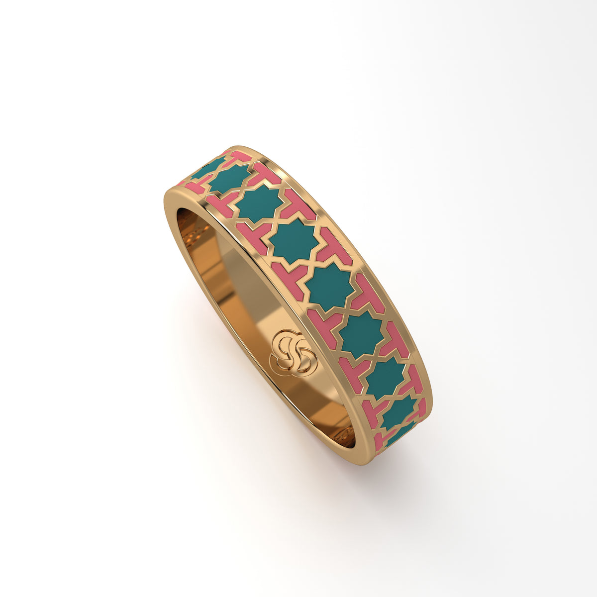 #Pattern & Color_Moroccan Zellij Pastel Turquoise