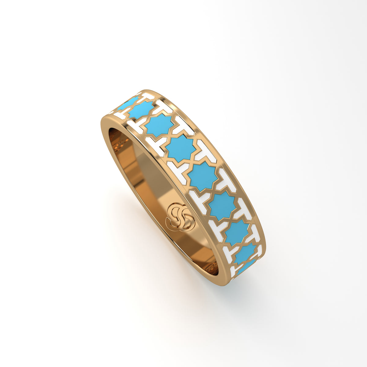 #Pattern & Color_moroccan zellij skyblue