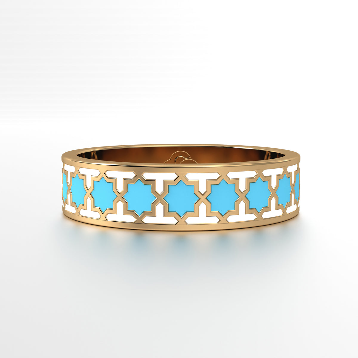 #Pattern & Color_moroccan zellij skyblue