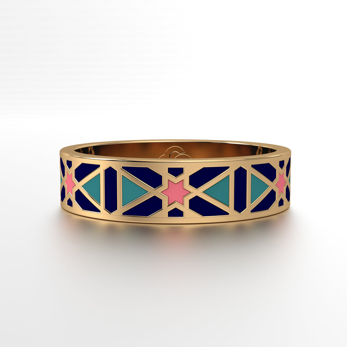 #Pattern & Color_Persian Girih Pastel Turquoise