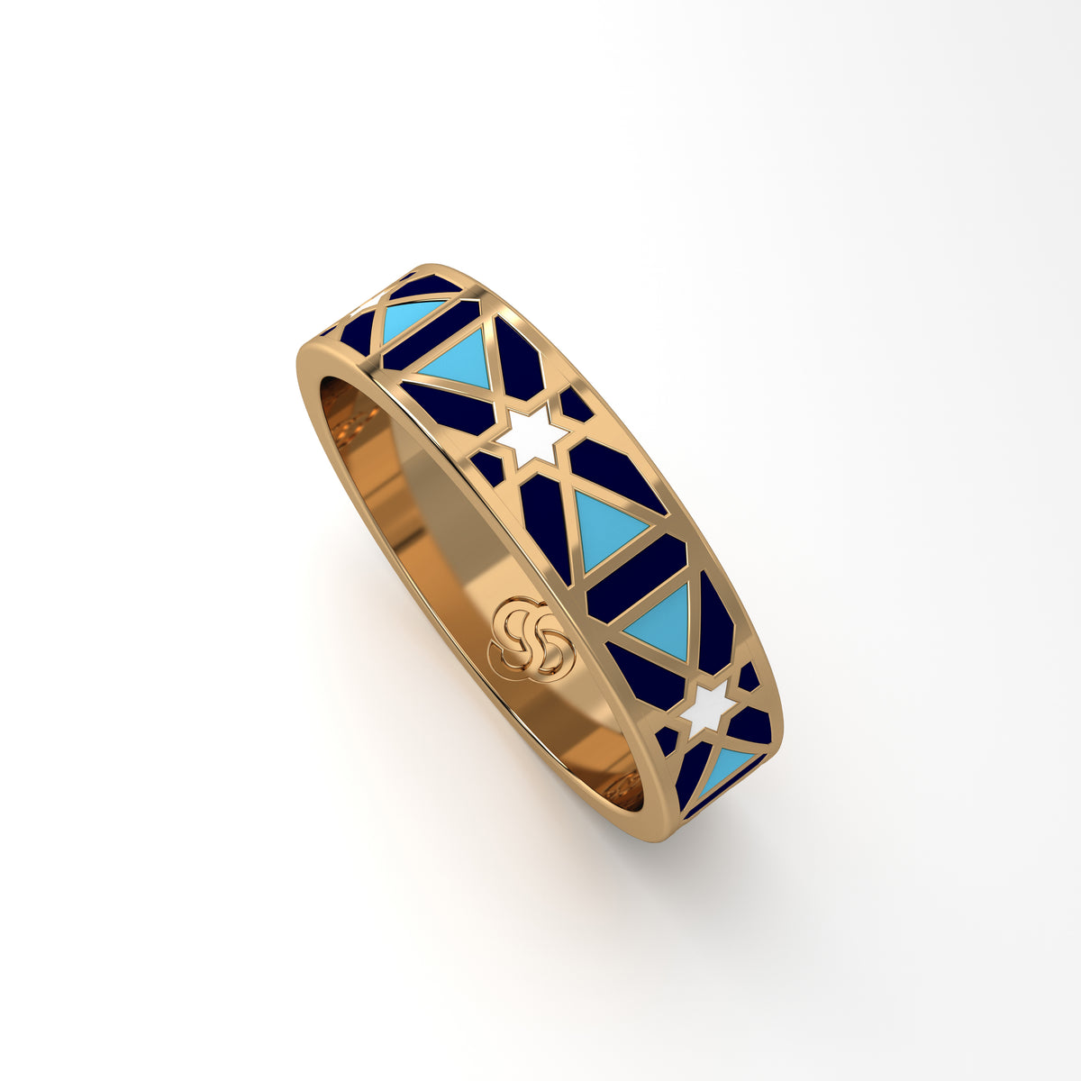 #Pattern & Color_Persian Girih Skyblue