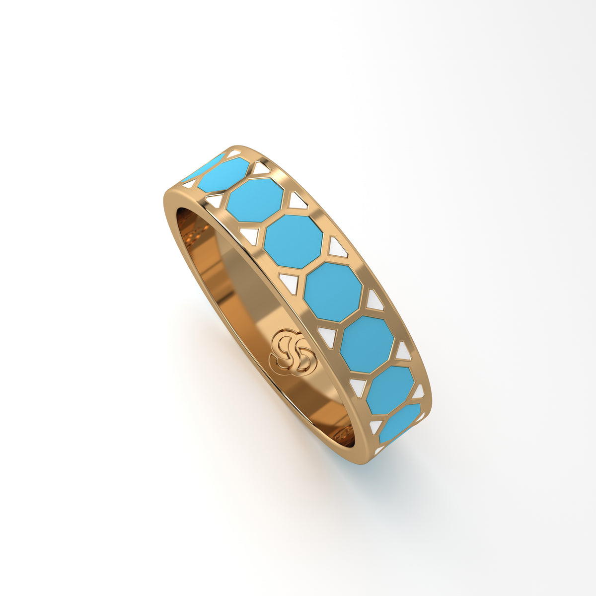 #Pattern & Color_Turkish Tessellation Skyblue