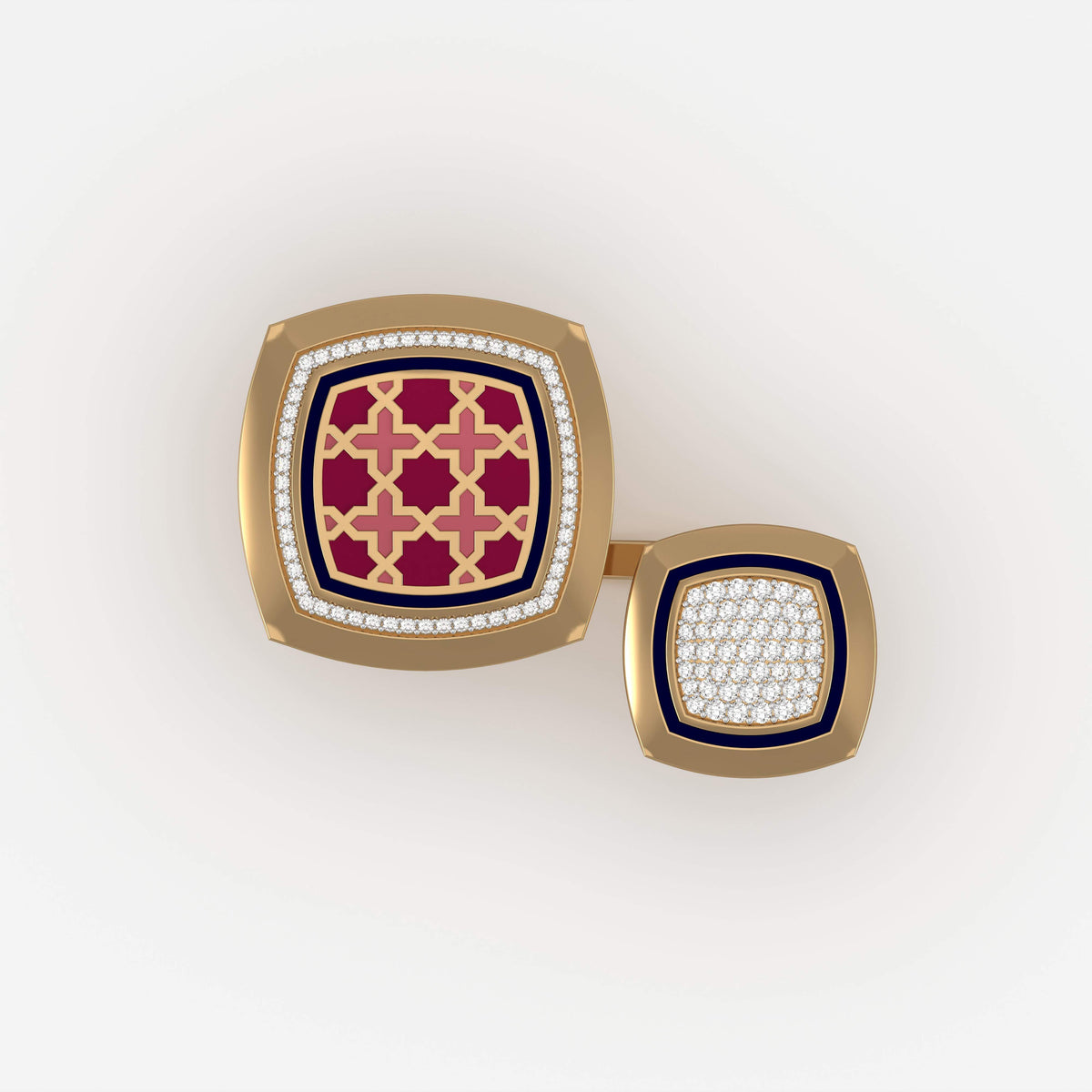 #Pattern & Color_Moroccan Zellij Cardinal Red