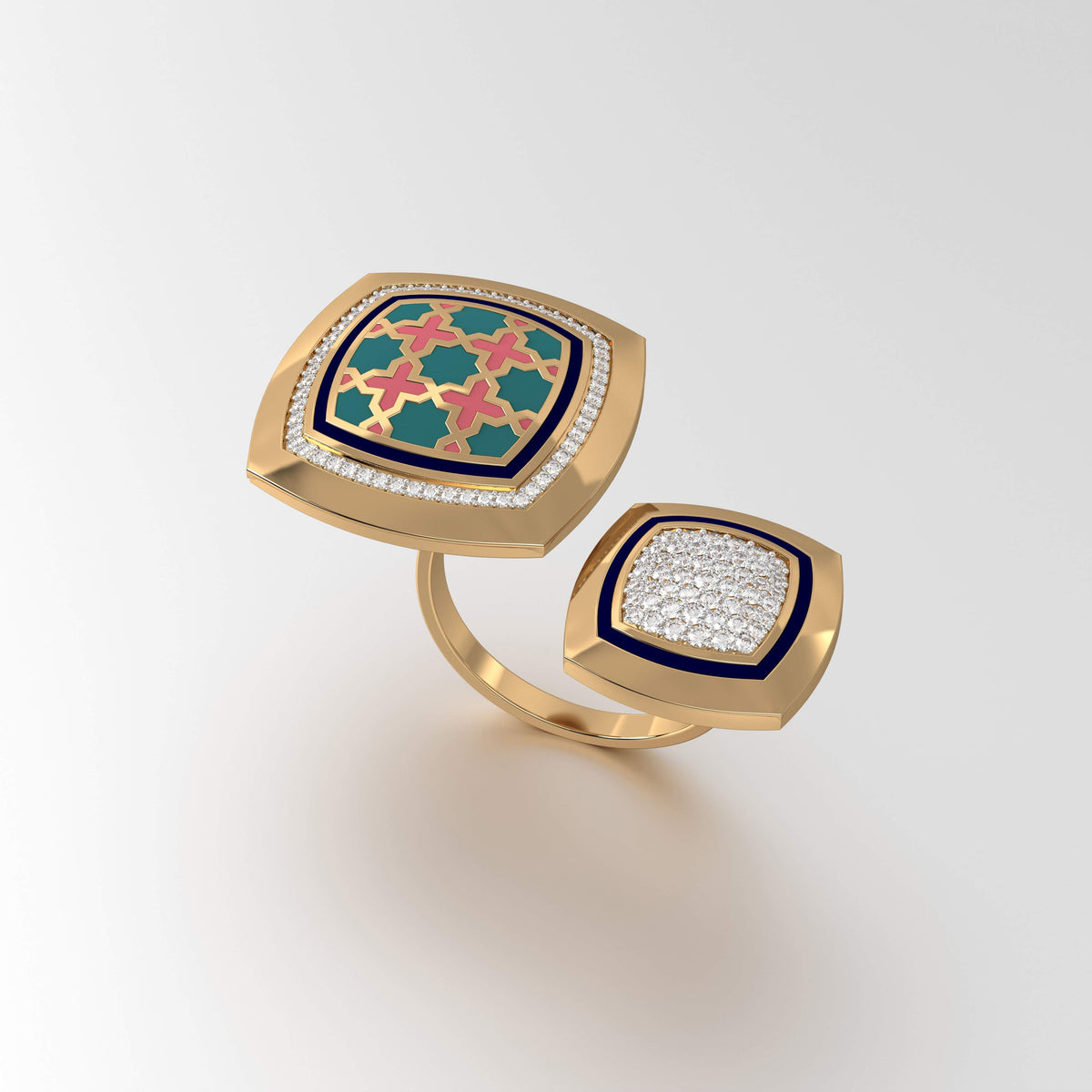 #Pattern & Color_Moroccan Zellij Pastel Turquoise
