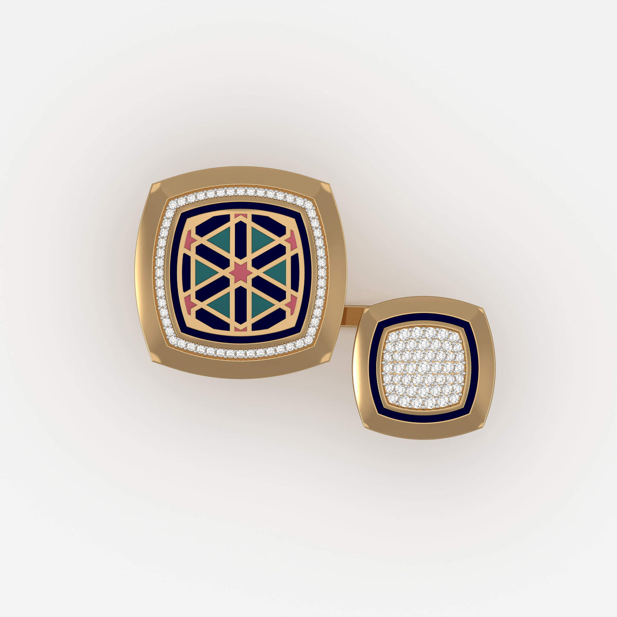#Pattern & Color_Persian Girih Pastel Turquoise