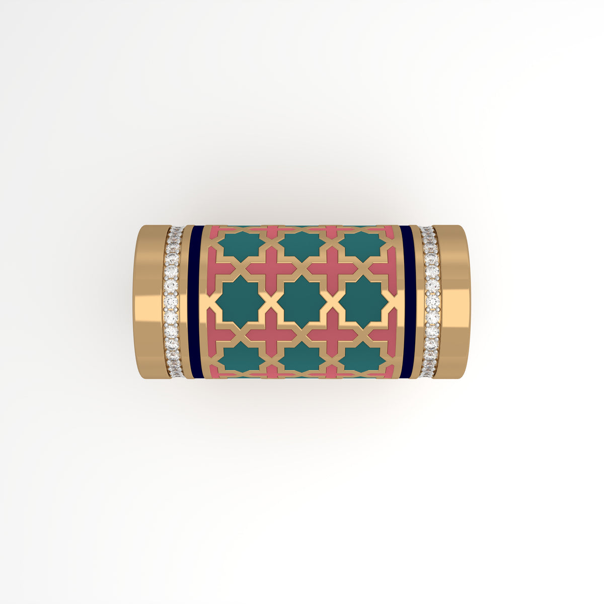 #Pattern & Color_Moroccan Zellij Pastel Turquoise